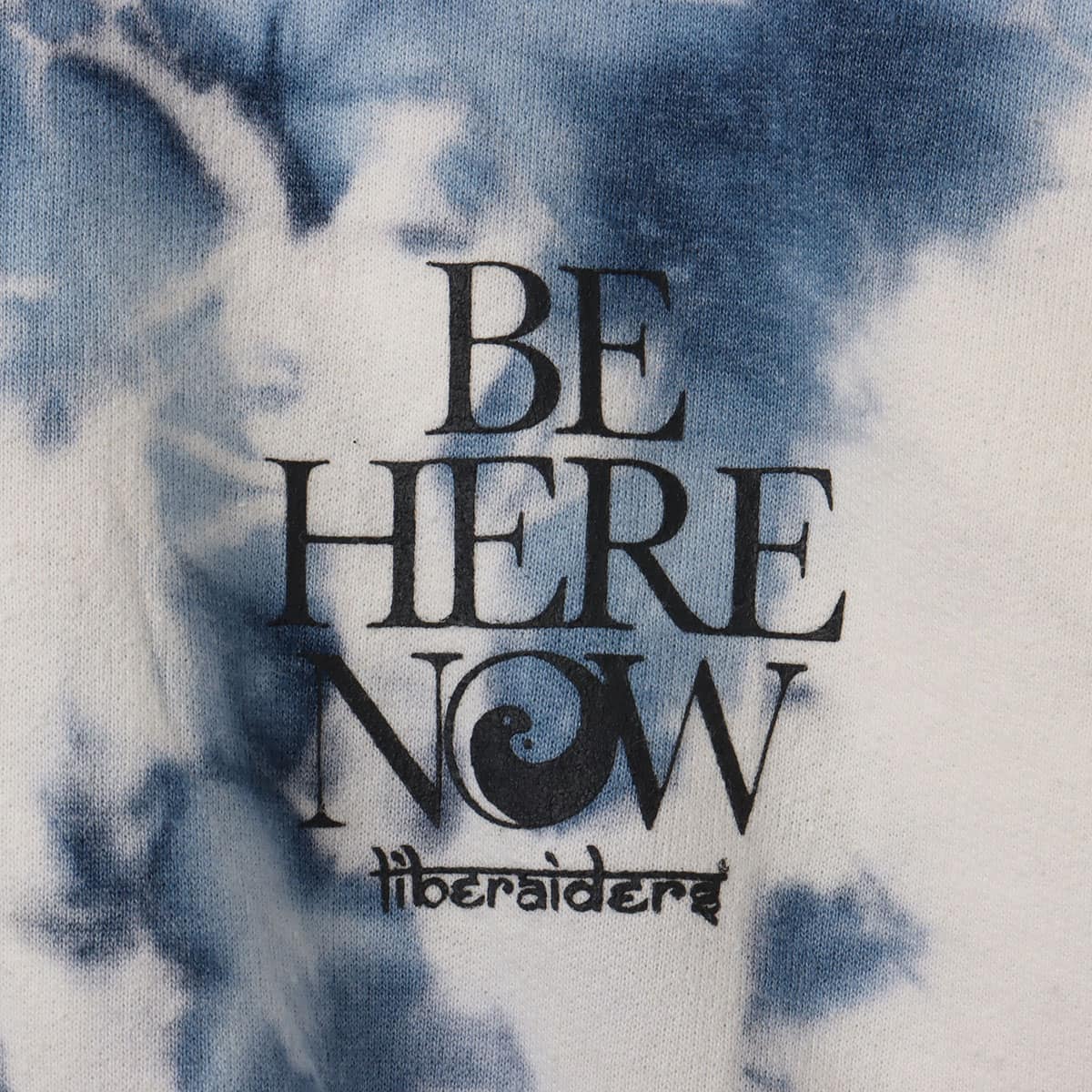 LIBERAIDERS BE HERE NOW TIE-DYE HOODIE TIE DYEの画像
