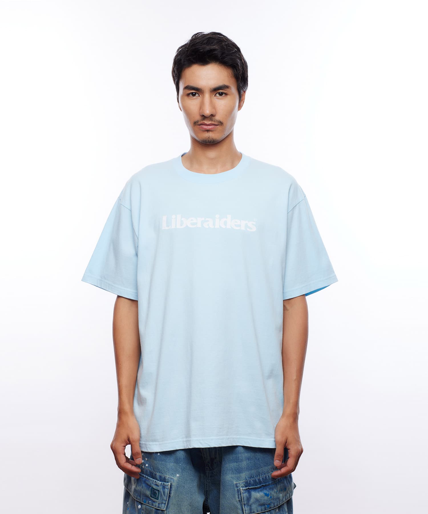 LIBERAIDERS OG LOGO TEE SAXの画像