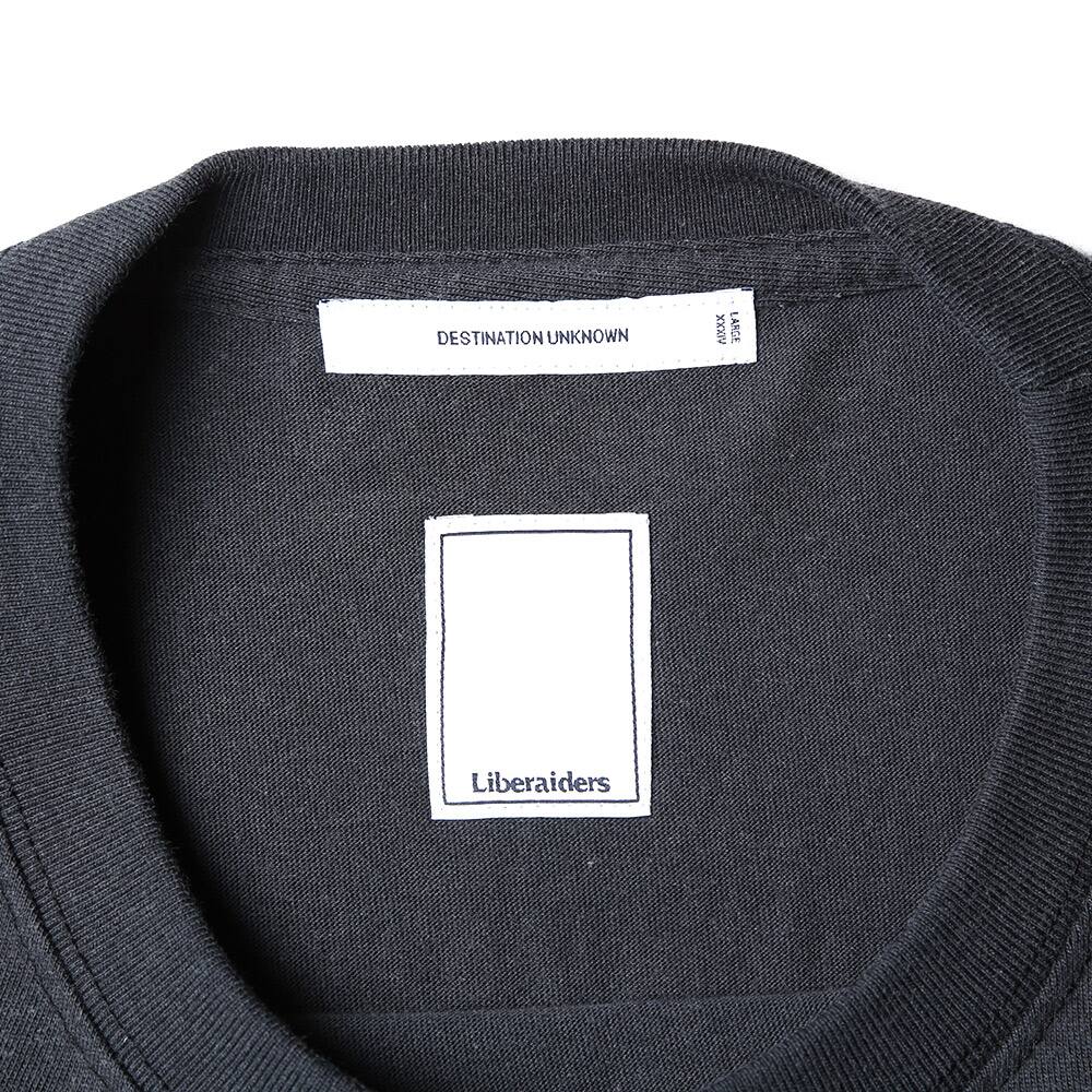 Liberaiders VIEWFINDER TEE BLACK の画像