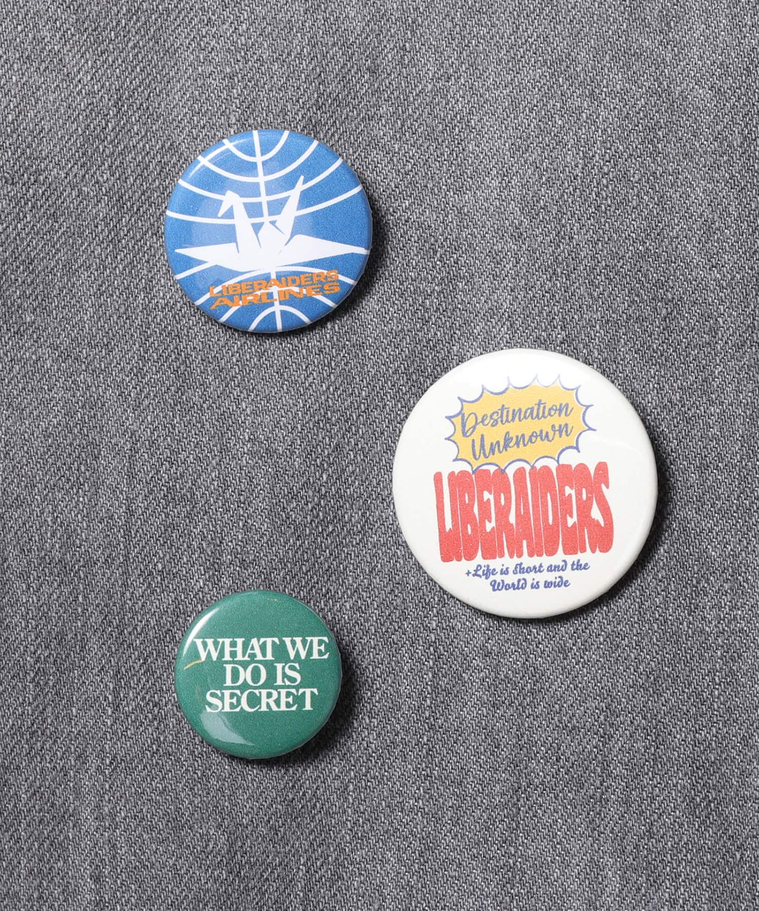 LIBERAIDERS DENIM WORK JACKET BLACKの画像