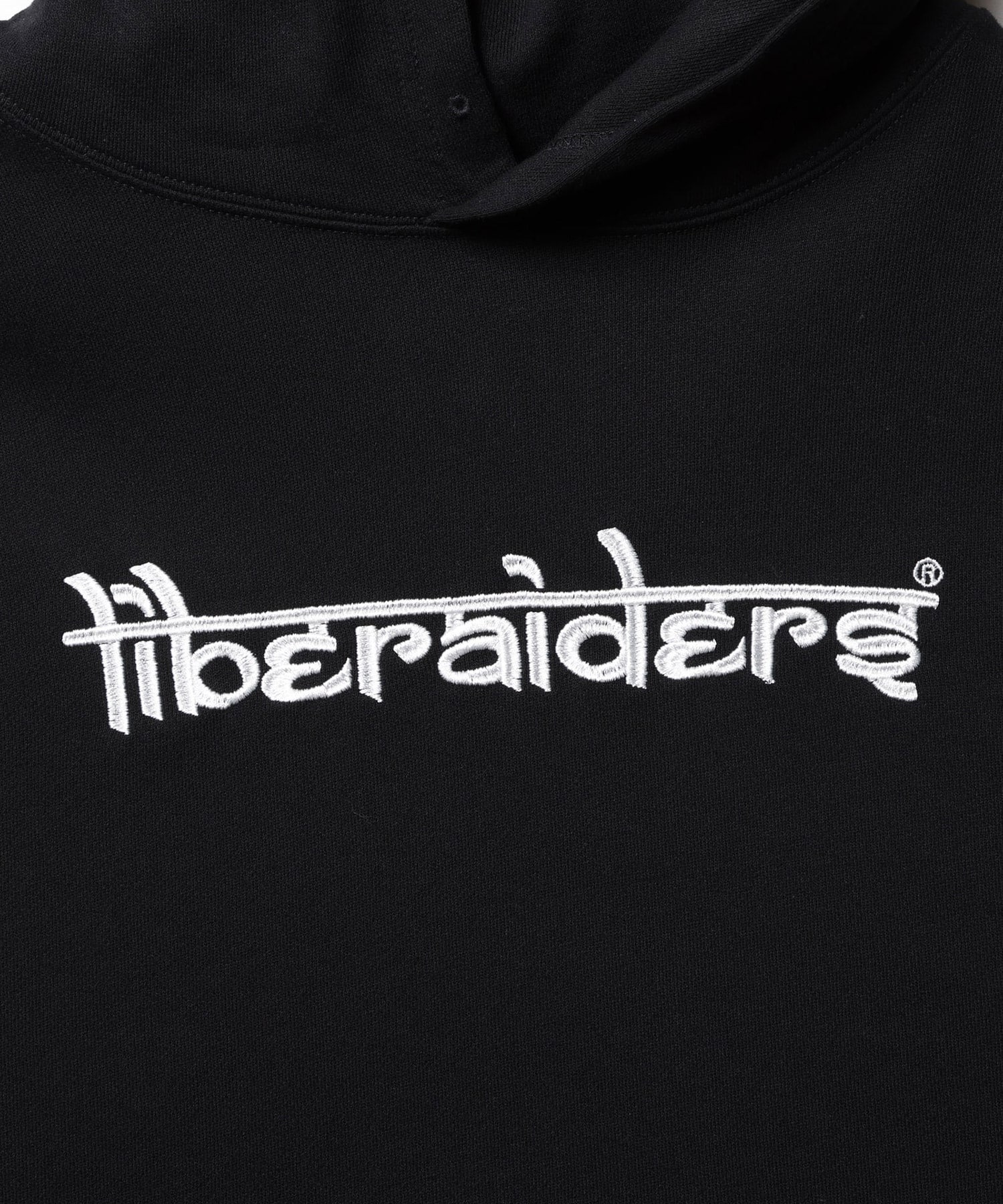 LIBERAIDERS FRENCH TERRY HOODIE BLACKの画像