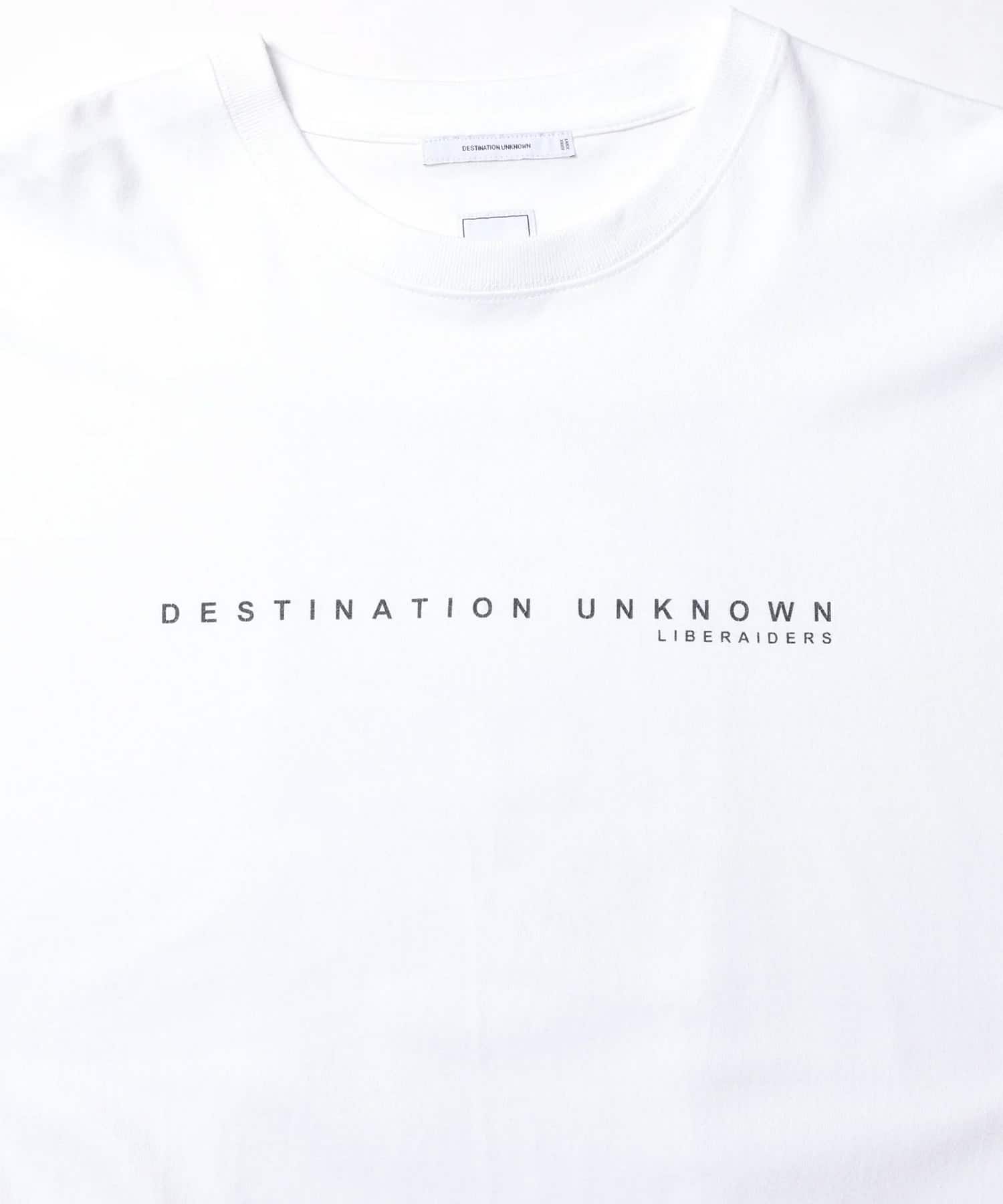 LIBERAIDERS MAW AERIAL PHOTO TEE WHITEの画像