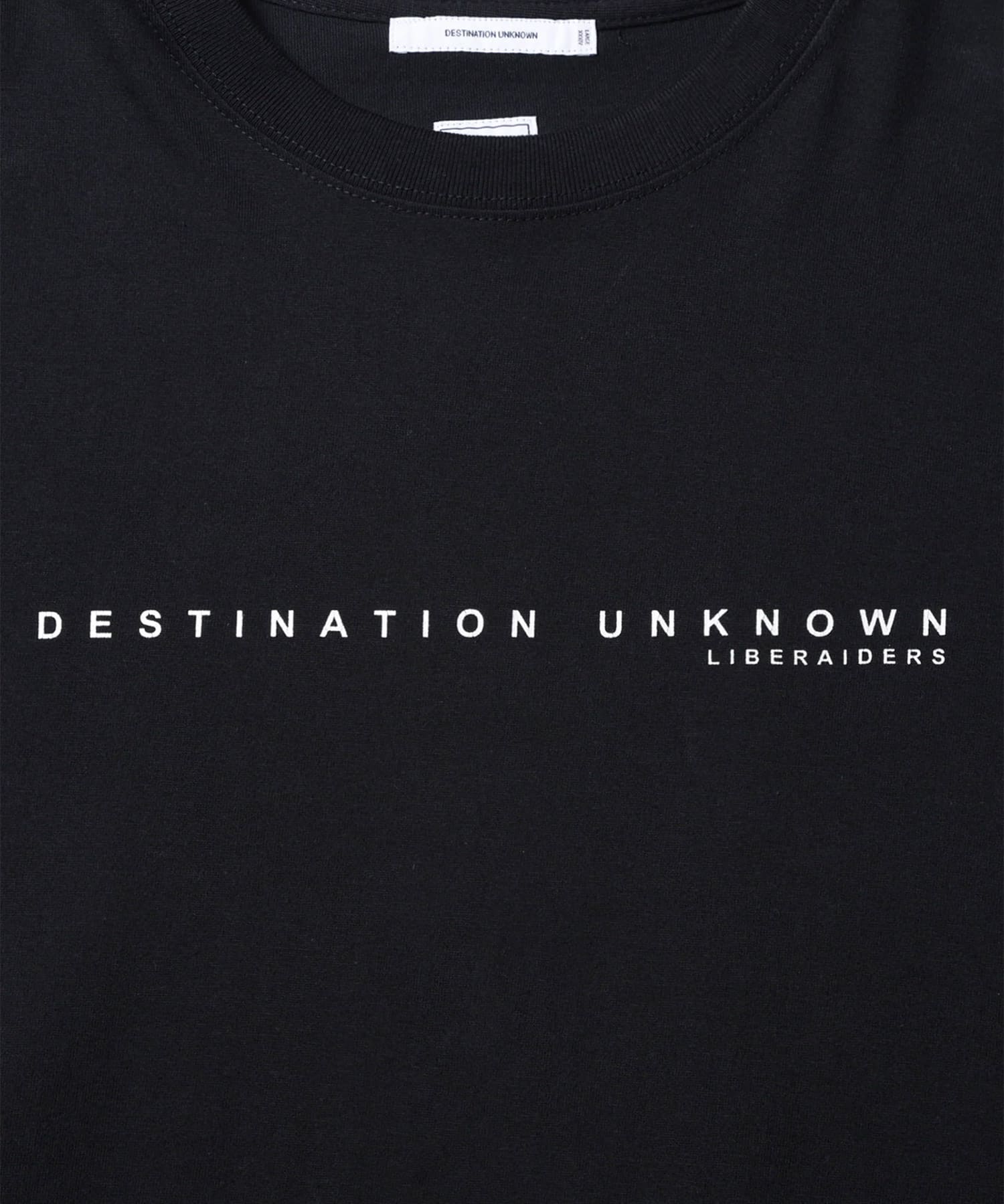 LIBERAIDERS MAW AERIAL PHOTO TEE BLACKの画像