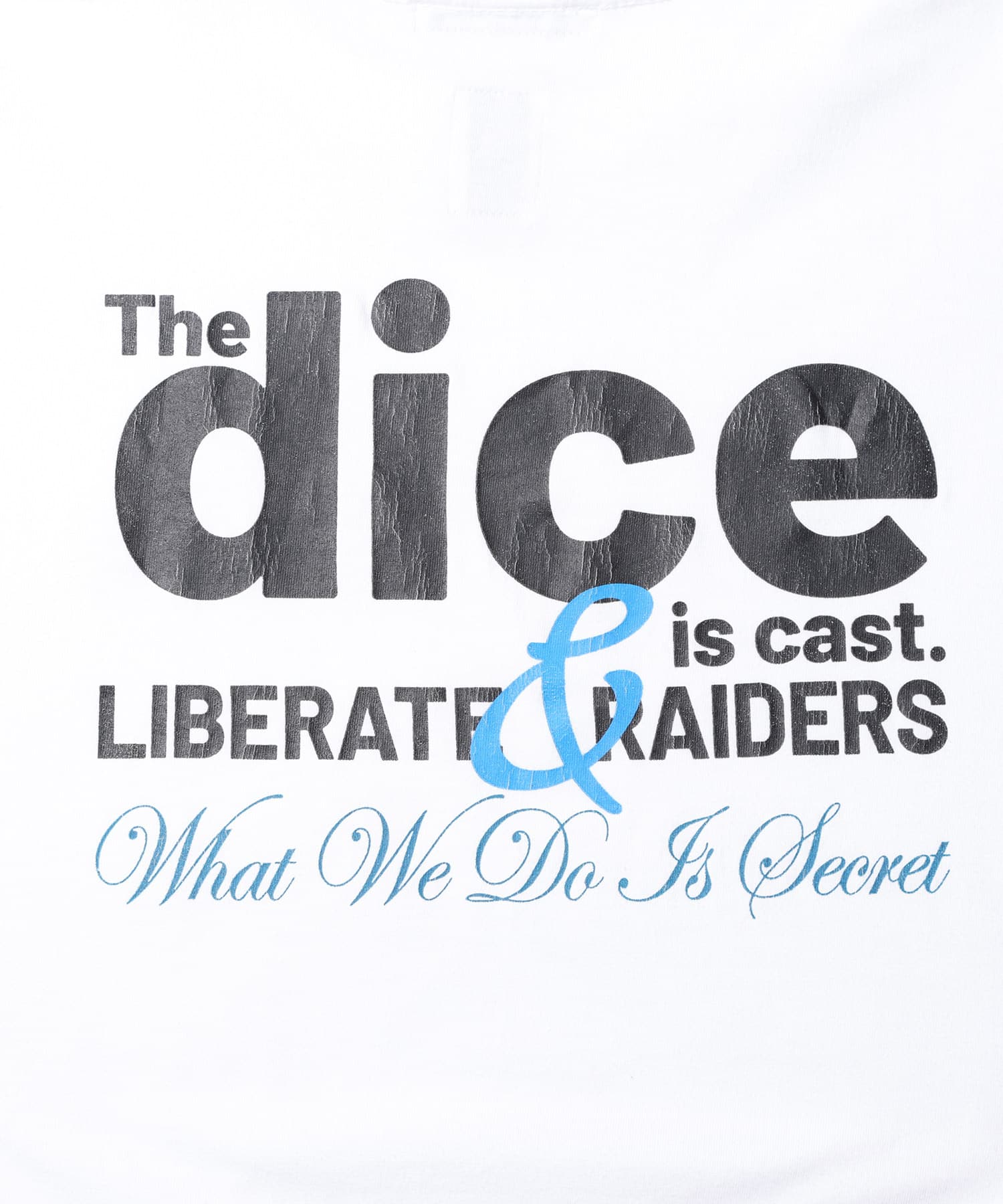 LIBERAIDERS DICE TEE WHITEの画像