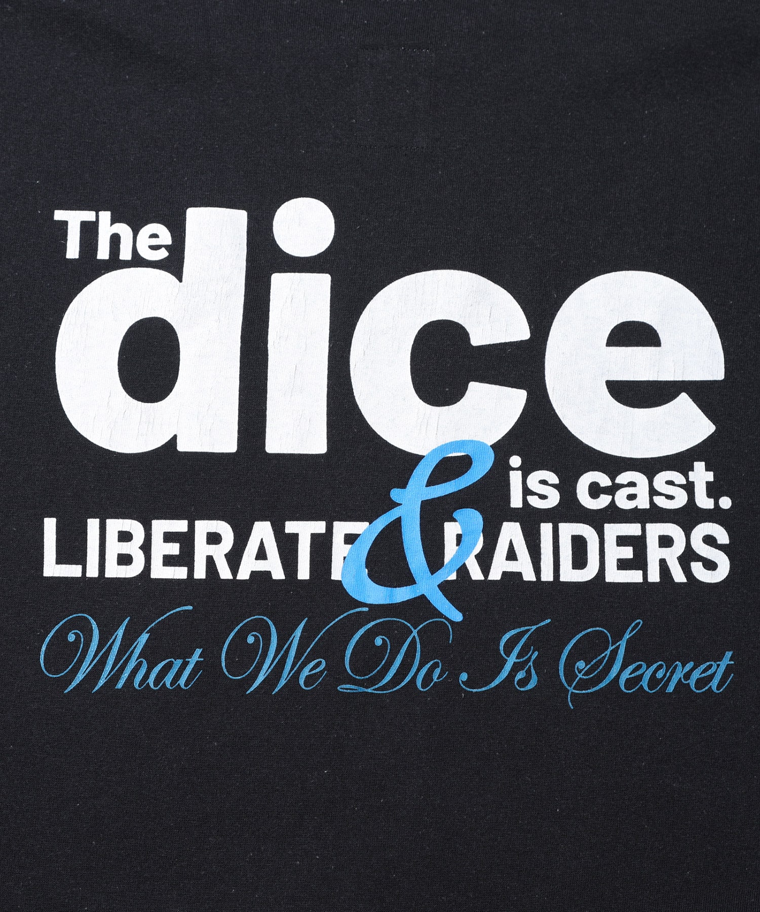 LIBERAIDERS DICE TEE BLACKの画像
