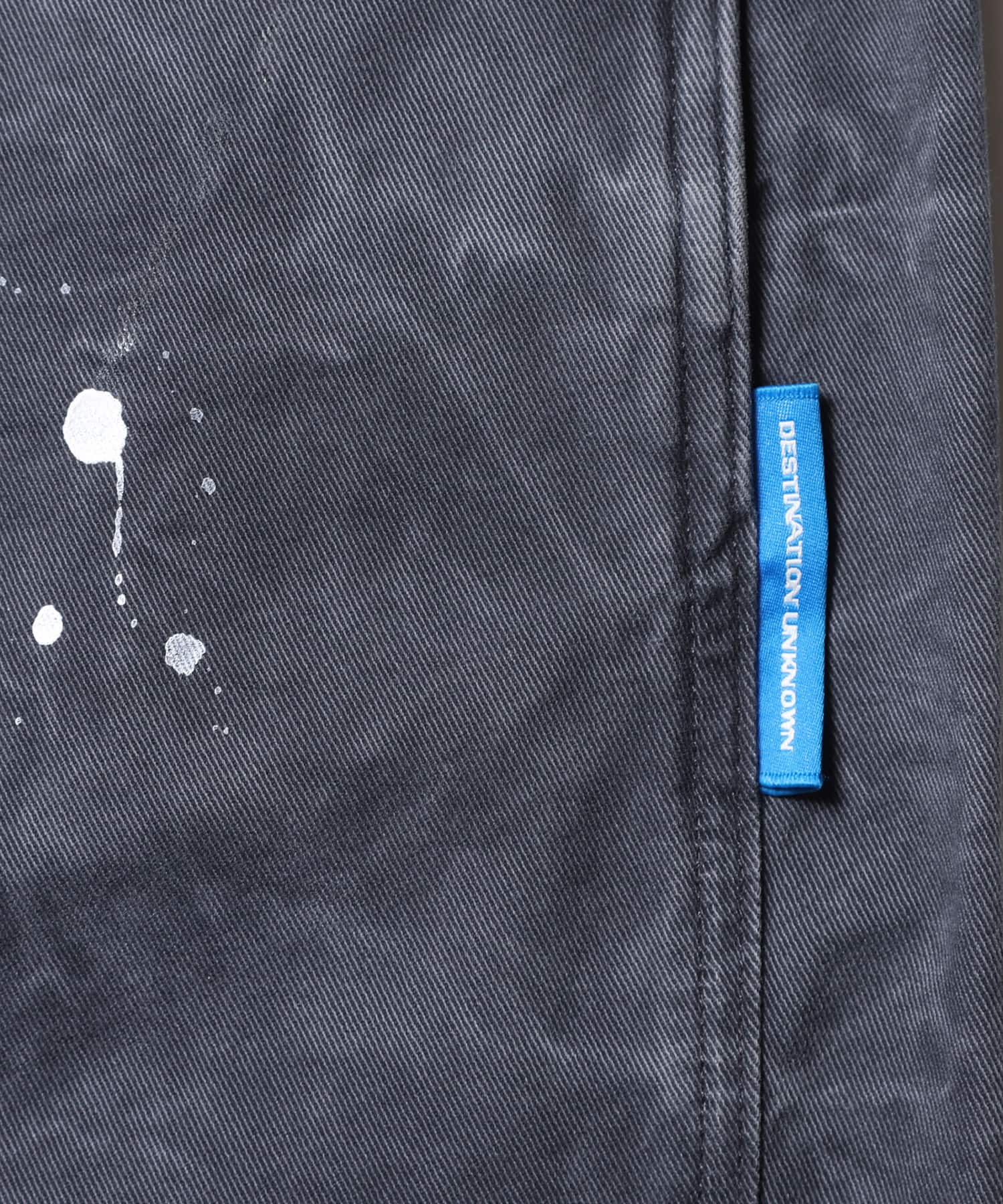 LIBERAIDERS SARROUEL CHINO PAINTER PANTS CHARCOALの画像