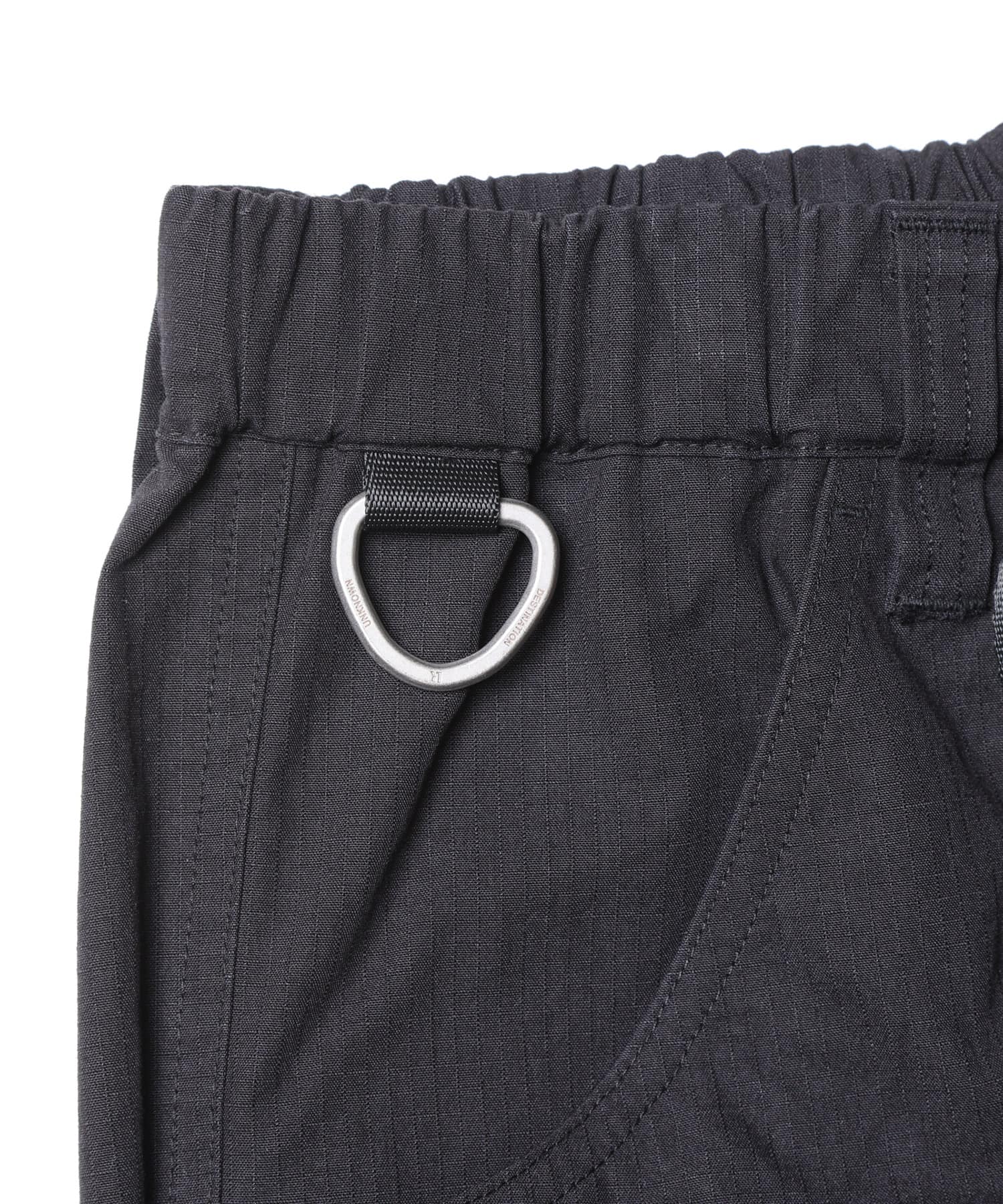 LIBERAIDERS CORDURA RIP UTILITY SHORTS BLACKの画像