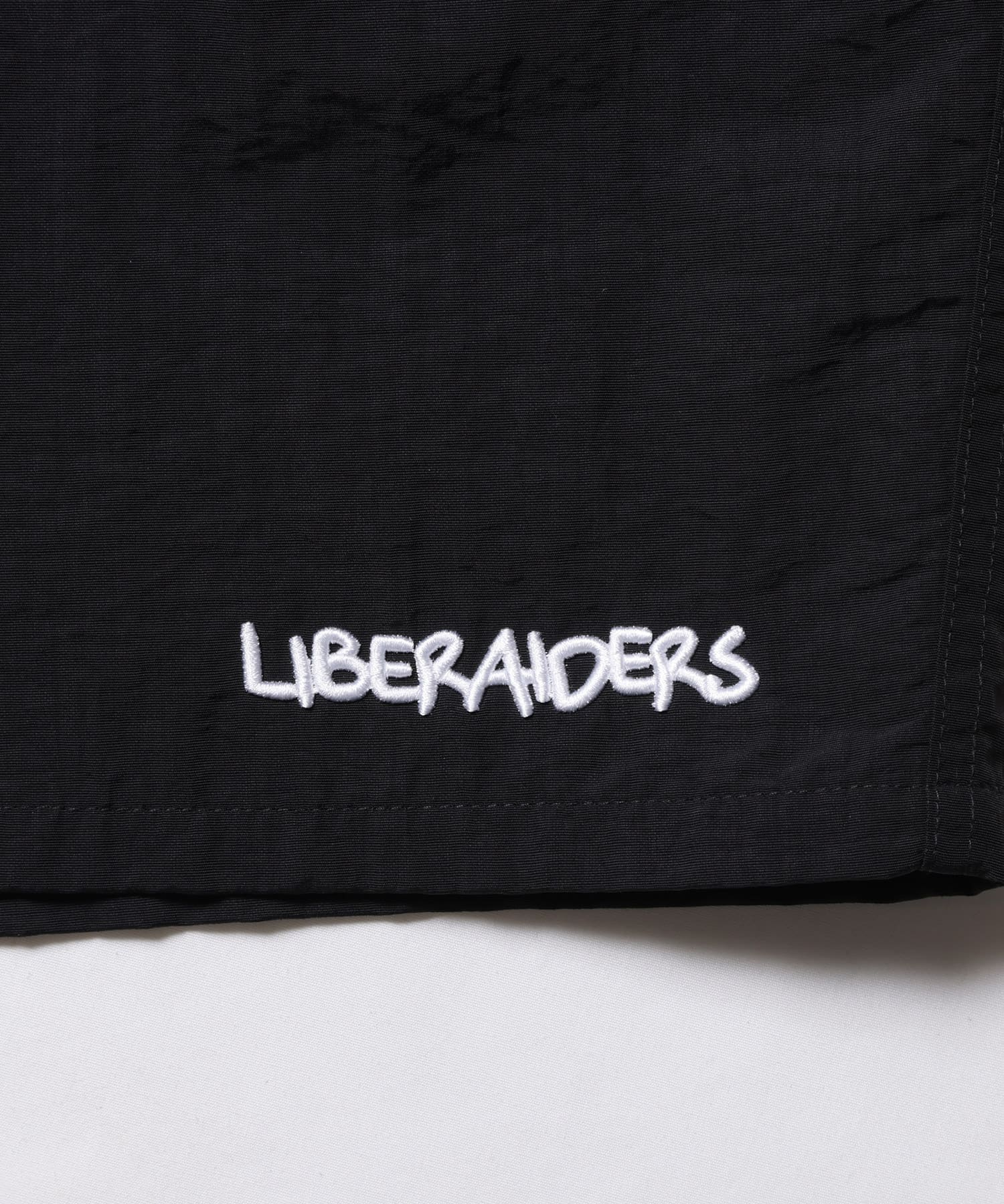 LIBERAIDERS NYLON HALF SHORTS BLACKの画像