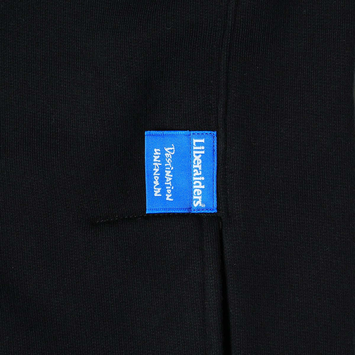 LIBERAIDERS HEAVY WEIGHT FLEECE CREWNECK BLACK の画像