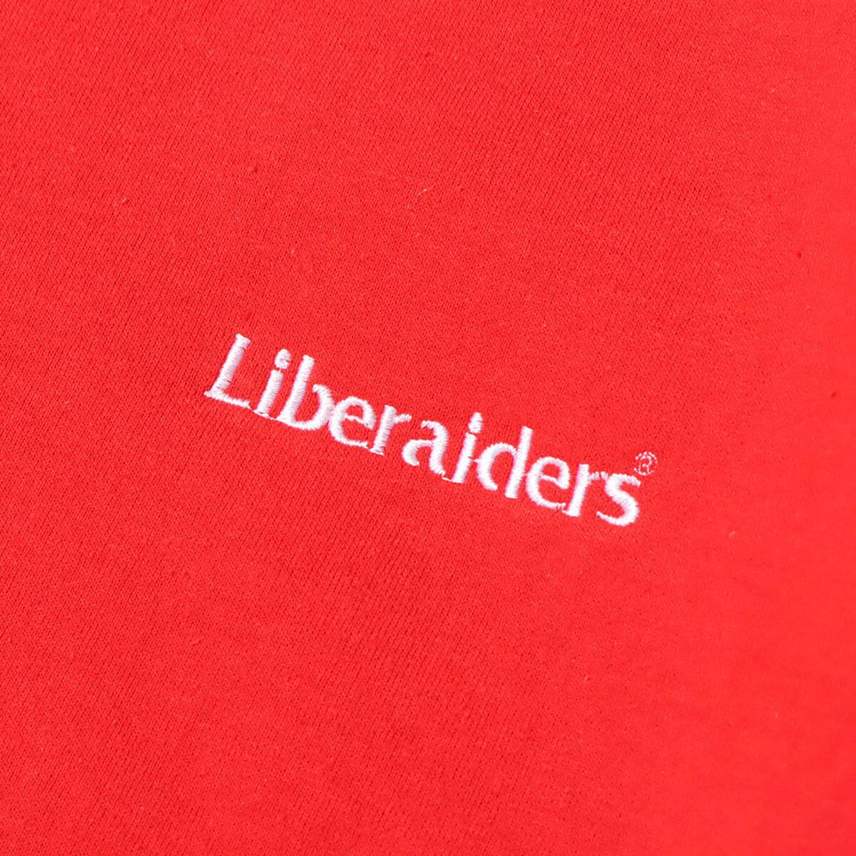 LIBERAIDERS PROPAGANDA CREWNECK RED の画像