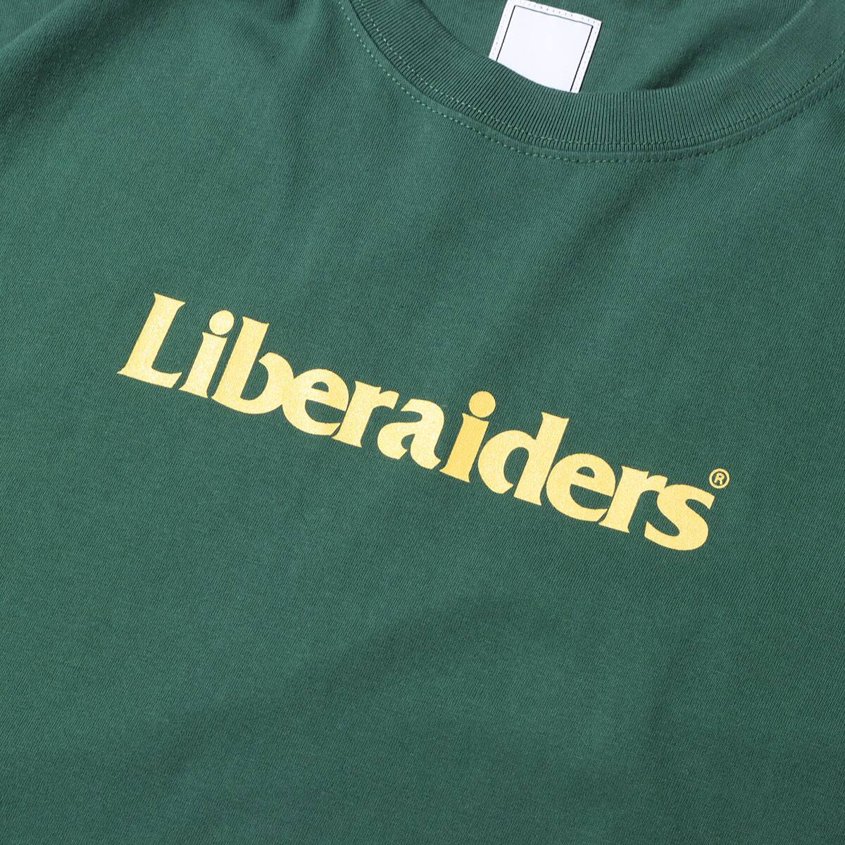 LIBERAIDERS OG LOGO TEE GREEN の画像