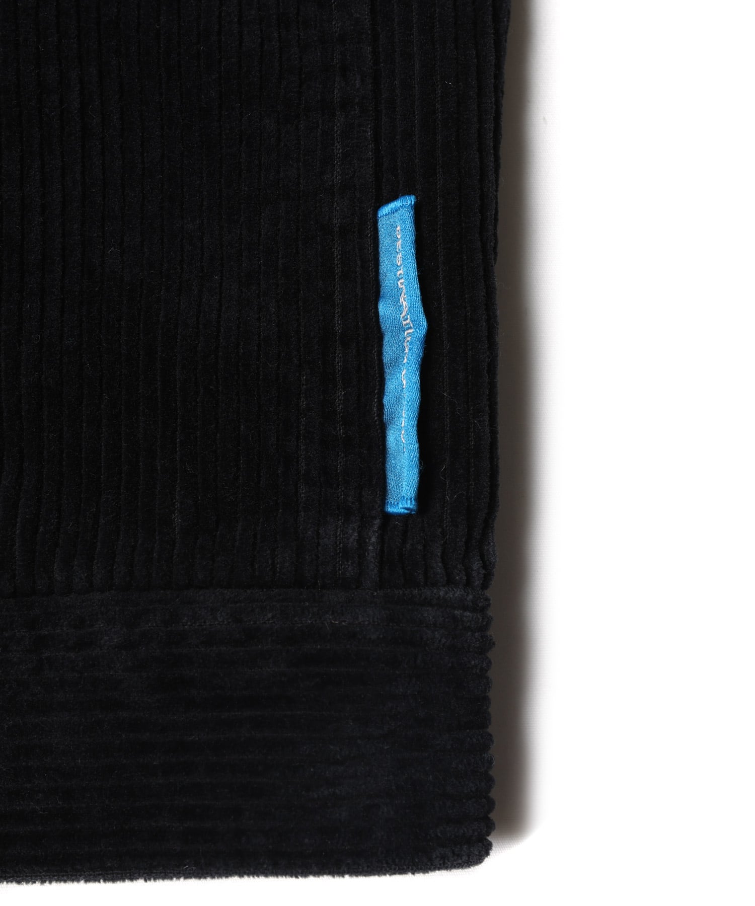 LIBERAIDERS GARMENT DYED CORDUROY JACKET BLACKの画像
