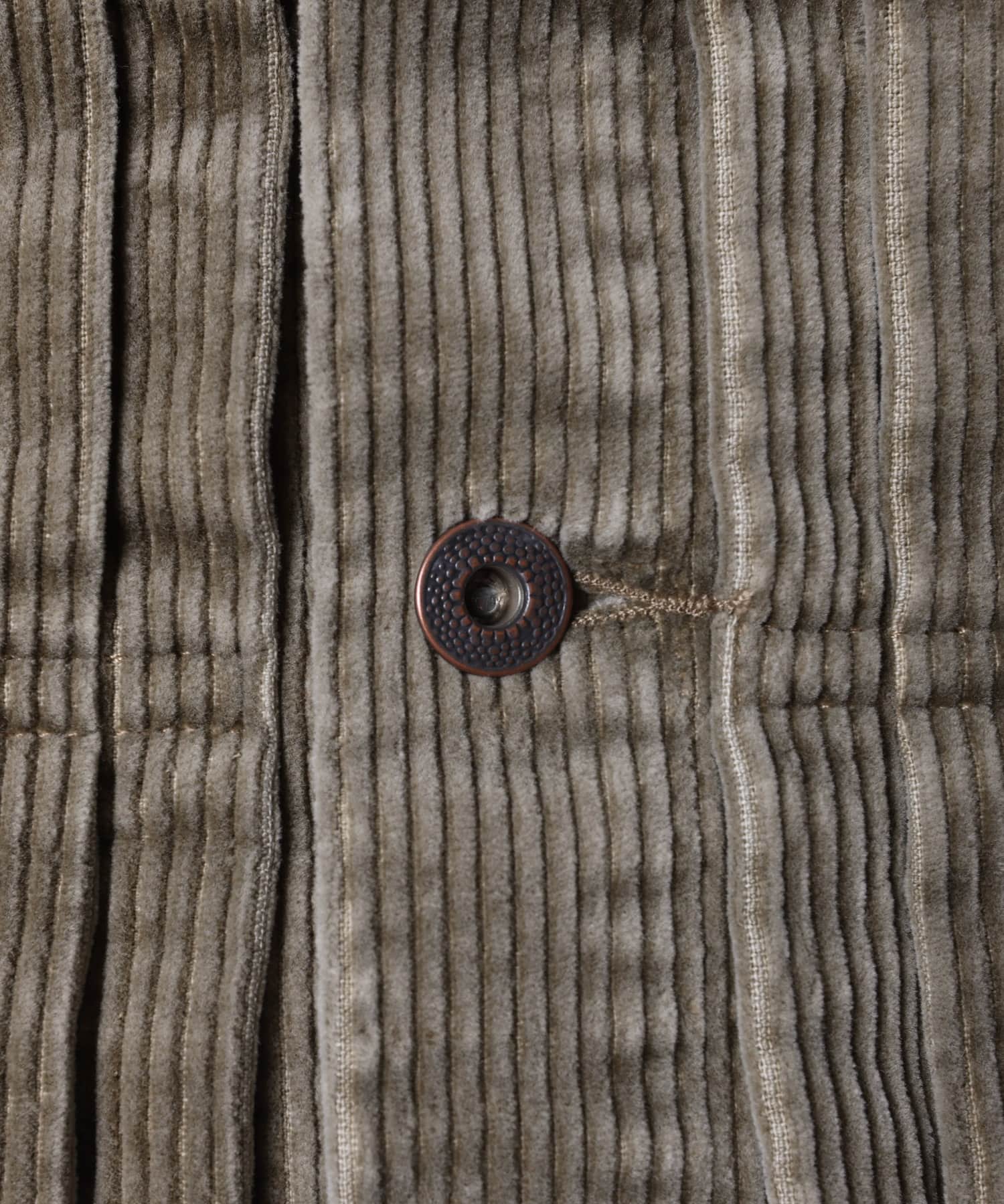 LIBERAIDERS GARMENT DYED CORDUROY JACKET BEIGEの画像