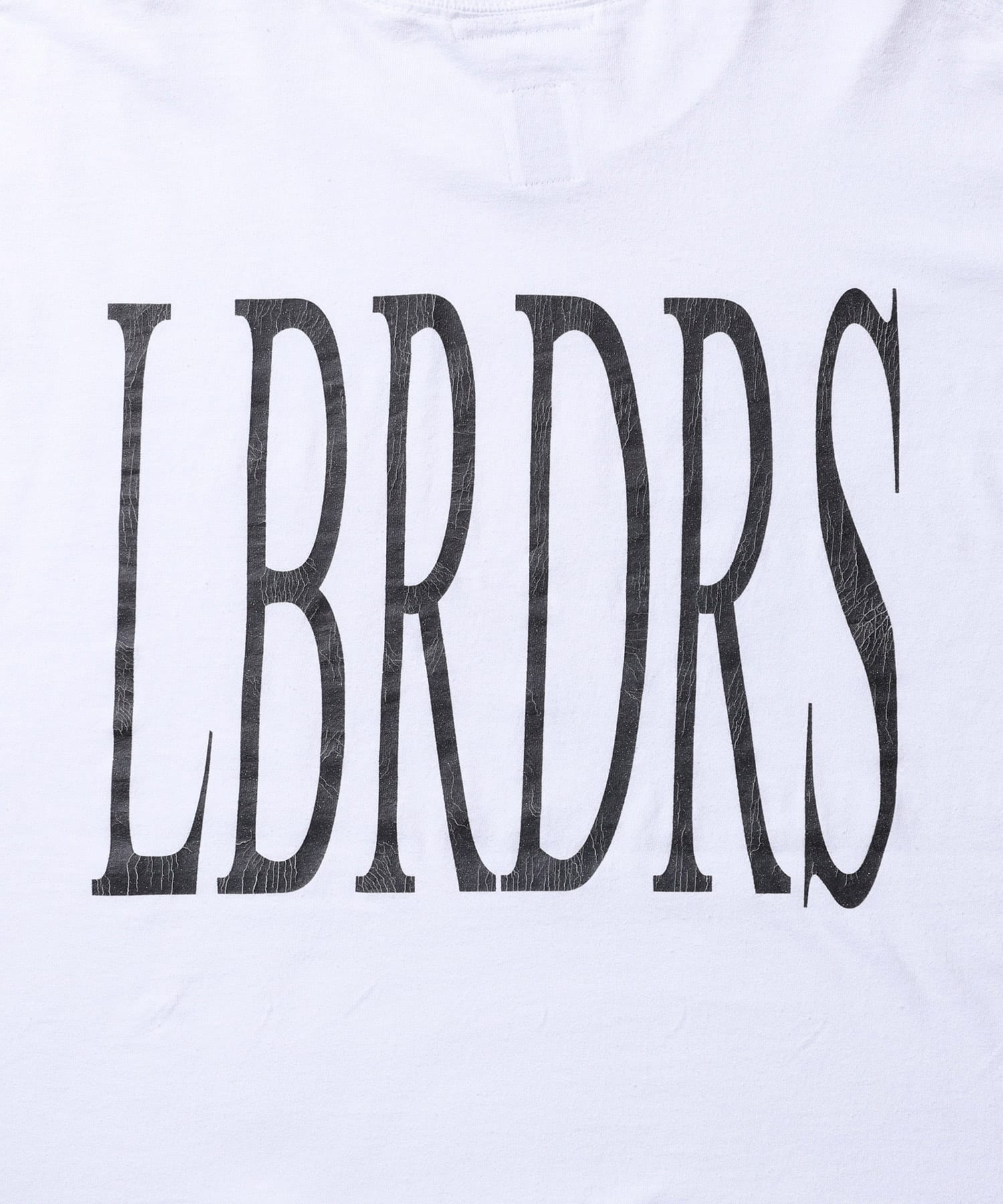 LIBERAIDERS LBRDRS LOGO L/S TEE WHITEの画像