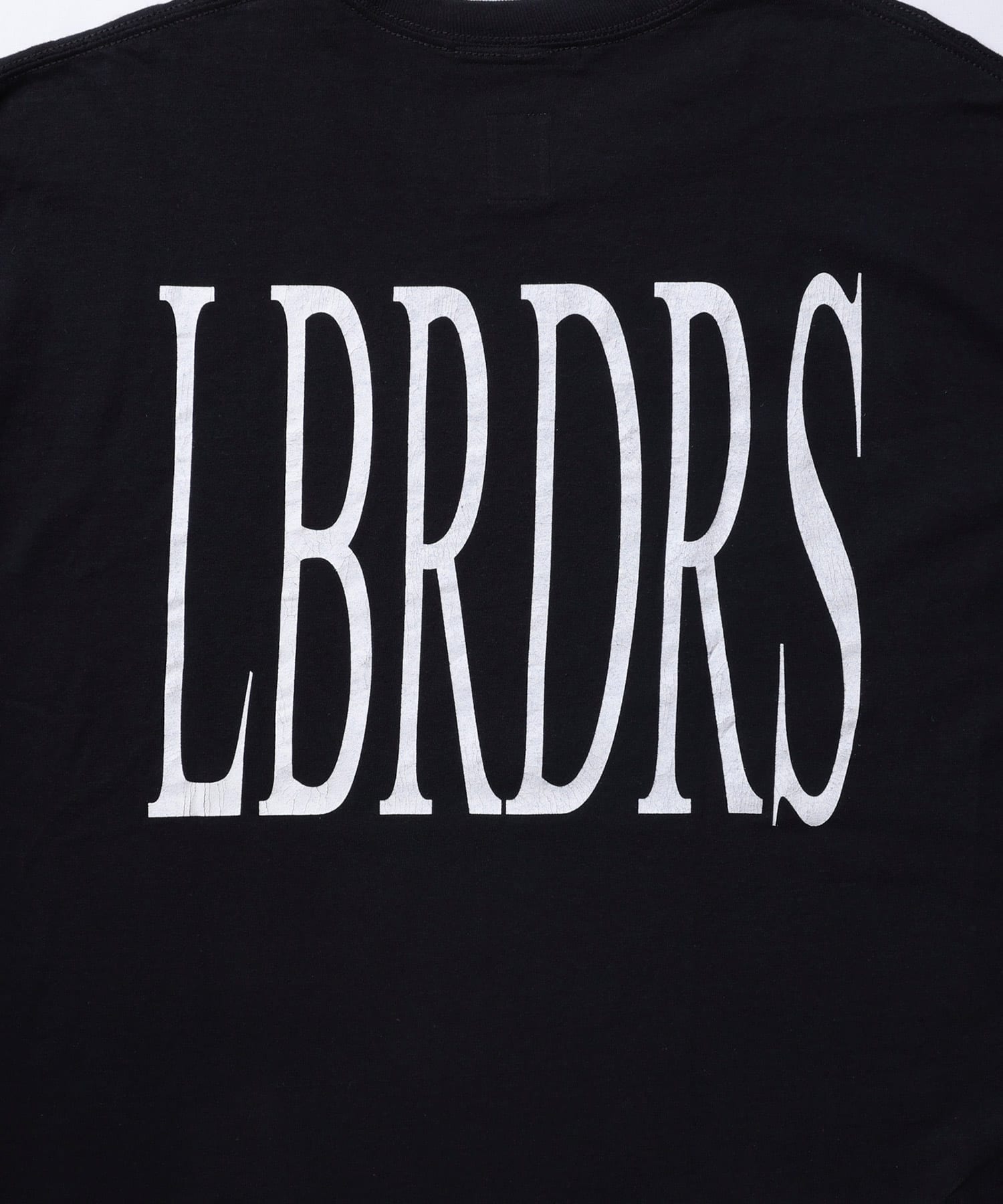 LIBERAIDERS LBRDRS LOGO L/S TEE BLACKの画像