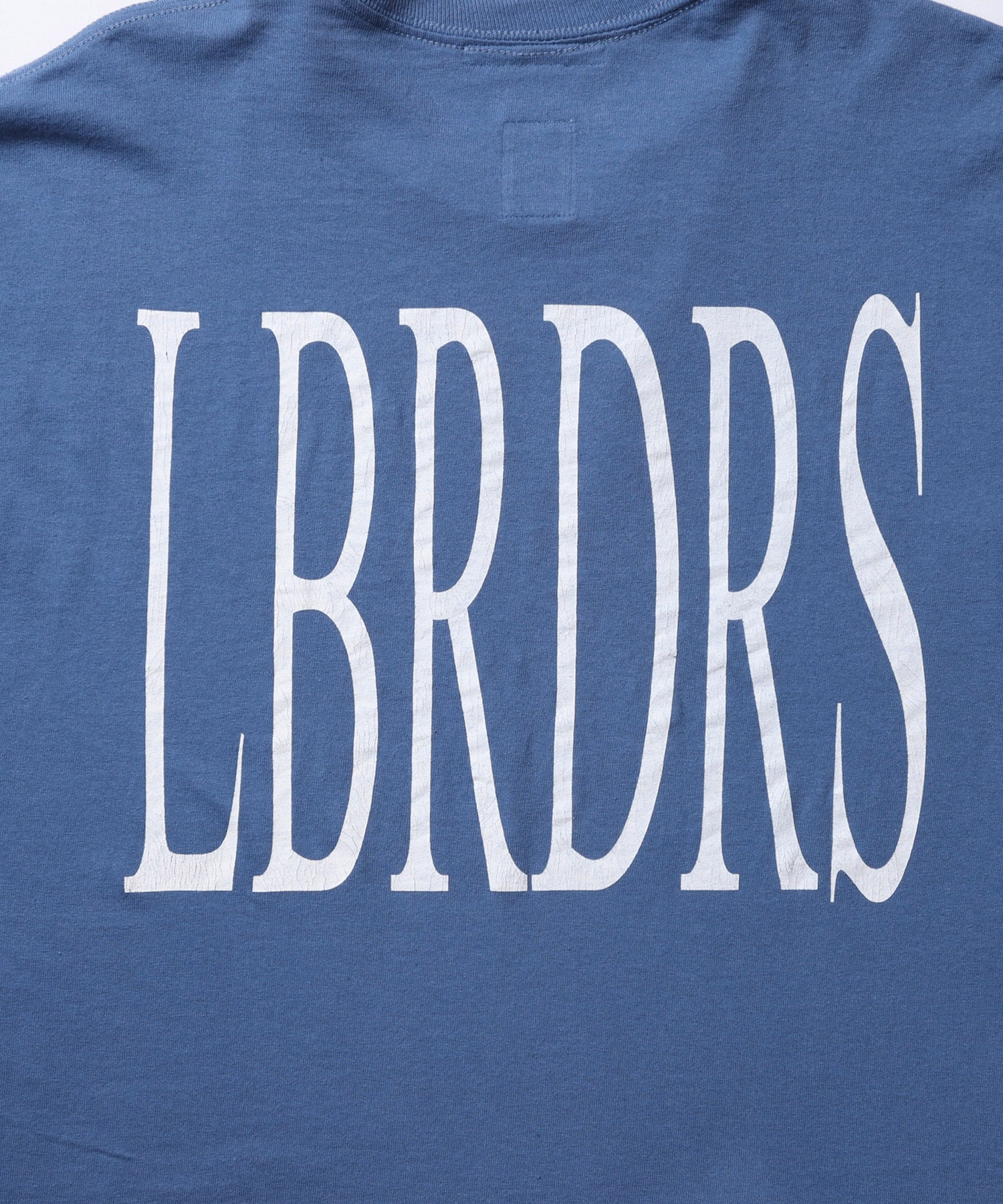 LIBERAIDERS LBRDRS LOGO L/S TEE BLUEの画像