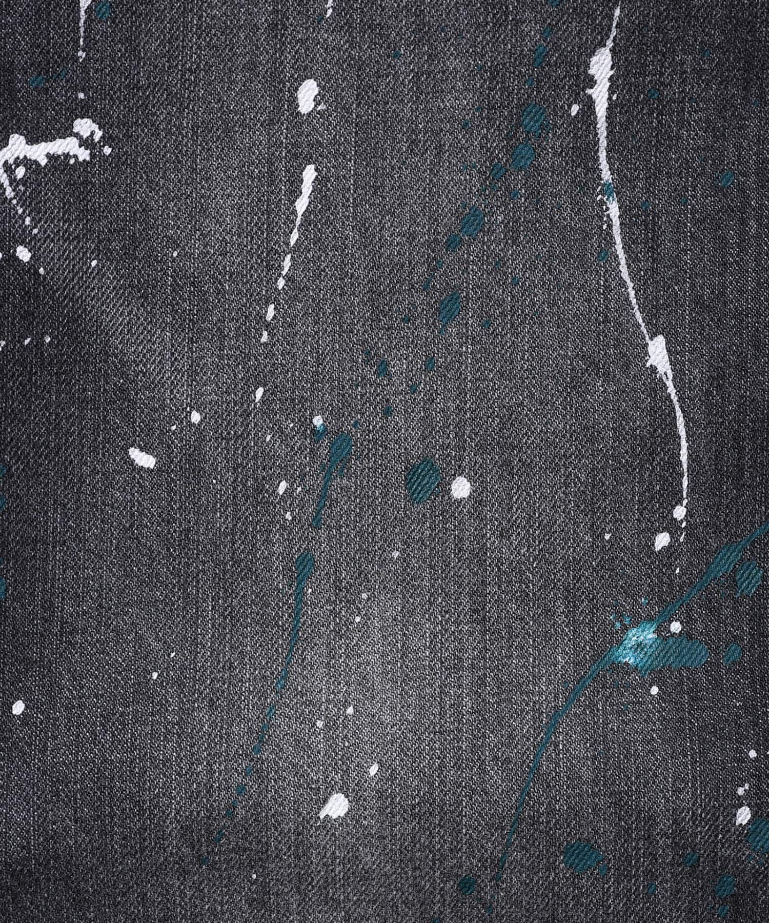 LIBERAIDERS DENIM SARROUEL PANTS BLACKの画像