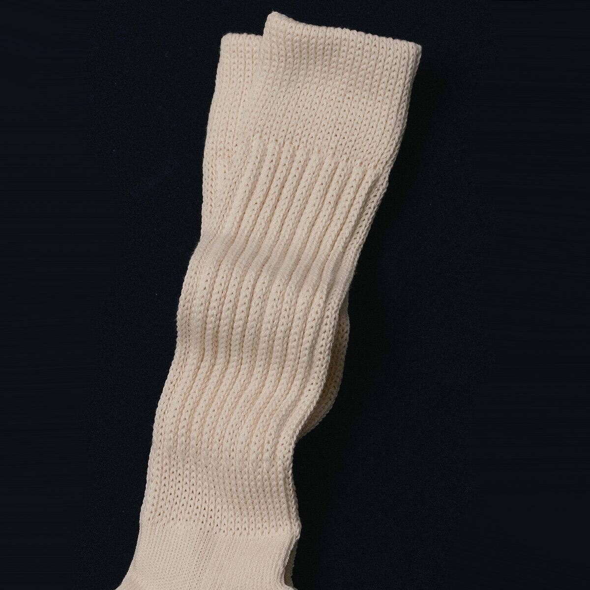 MARQUEE PLAYER HYBRID RIB SOCKS Hi IVORYWHITE IVORYの画像