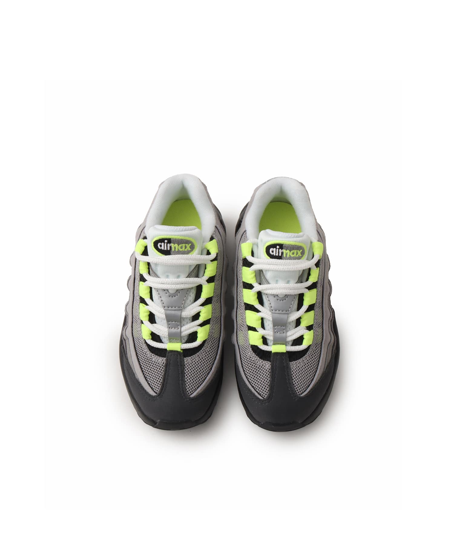 NIKE AIR MAX 95 S (PS) BLACK/NEON YELLOW-ANTHRACITE-LT GRAPHITEの画像