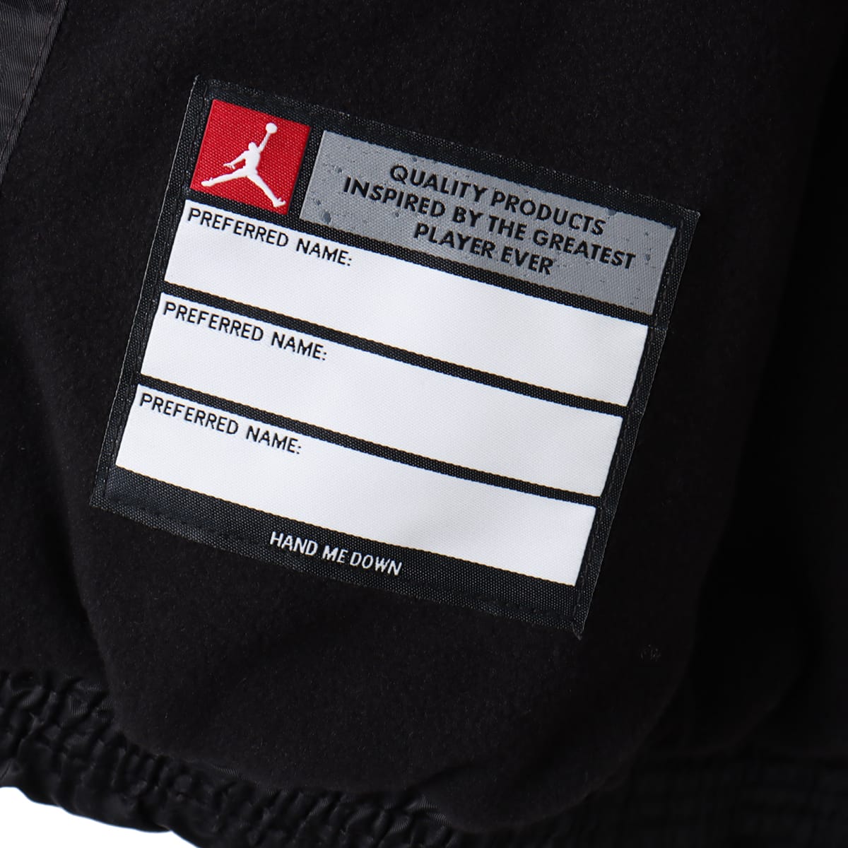 JORDAN BRAND KIDS 23 JACQUARD FILL JACKET BLACK の画像