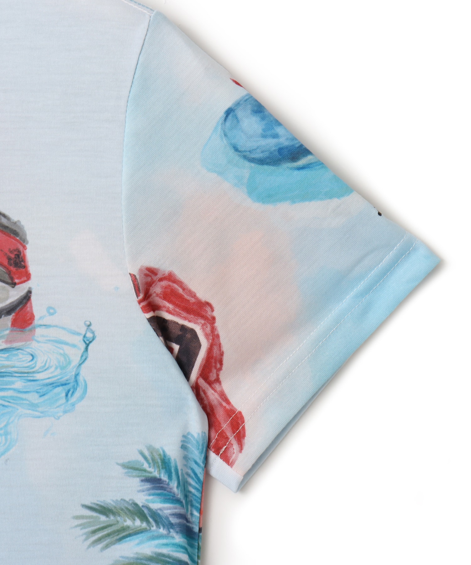 JORDAN BRAND JDB JORDAN FLAMINGO AOP SS TEE MULTIの画像