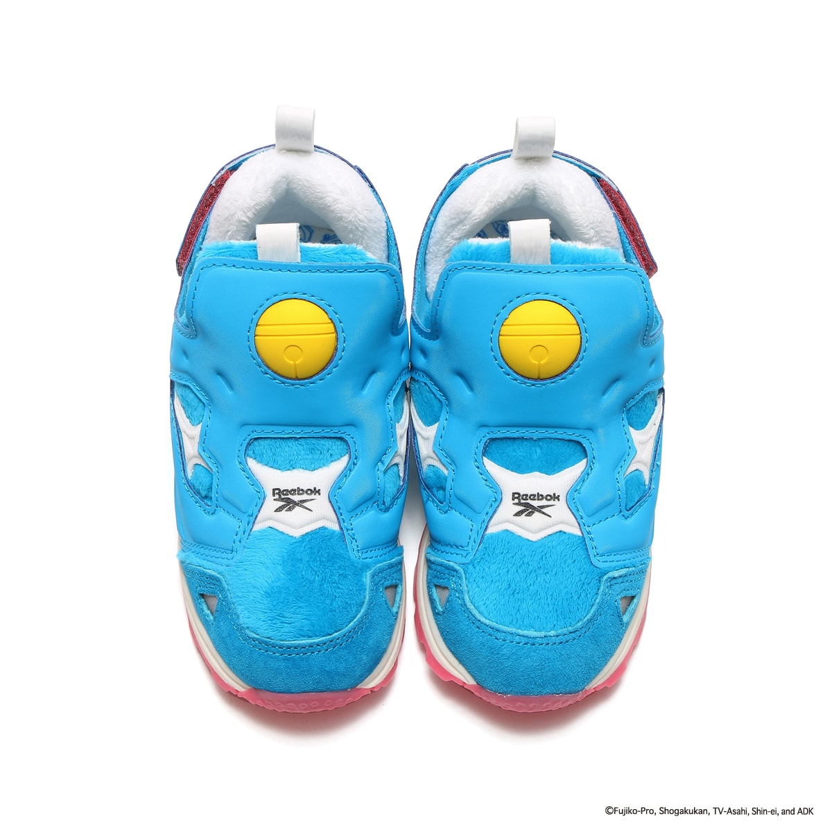 reebok versa pump fury doraemon