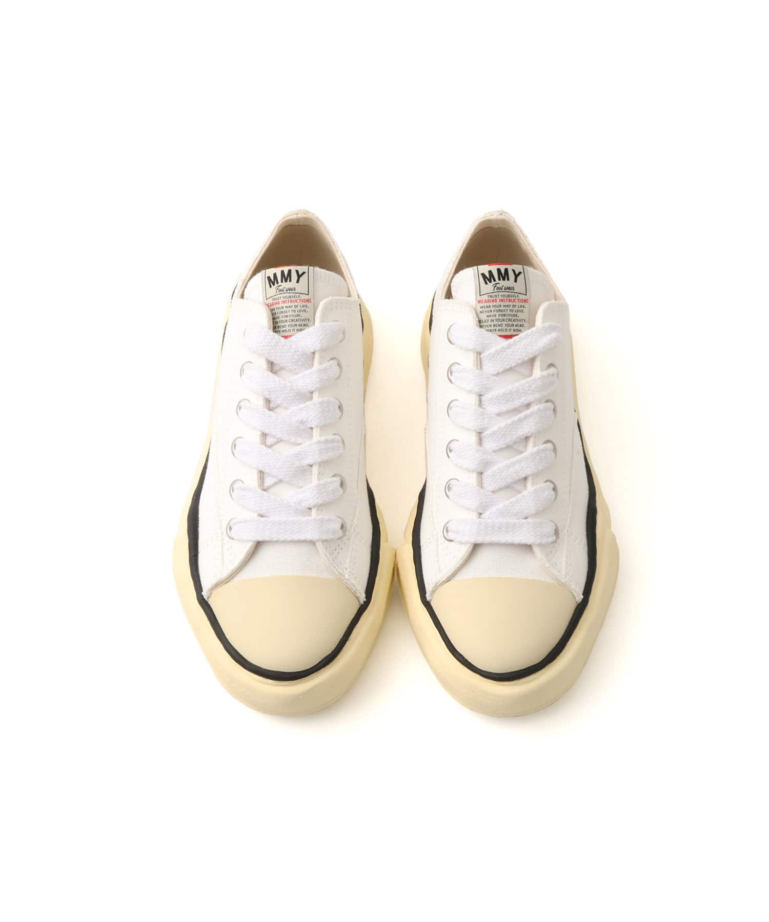 MAISON MIHARA YASUHIRO PETERSON LOW/canvas ホワイトの画像