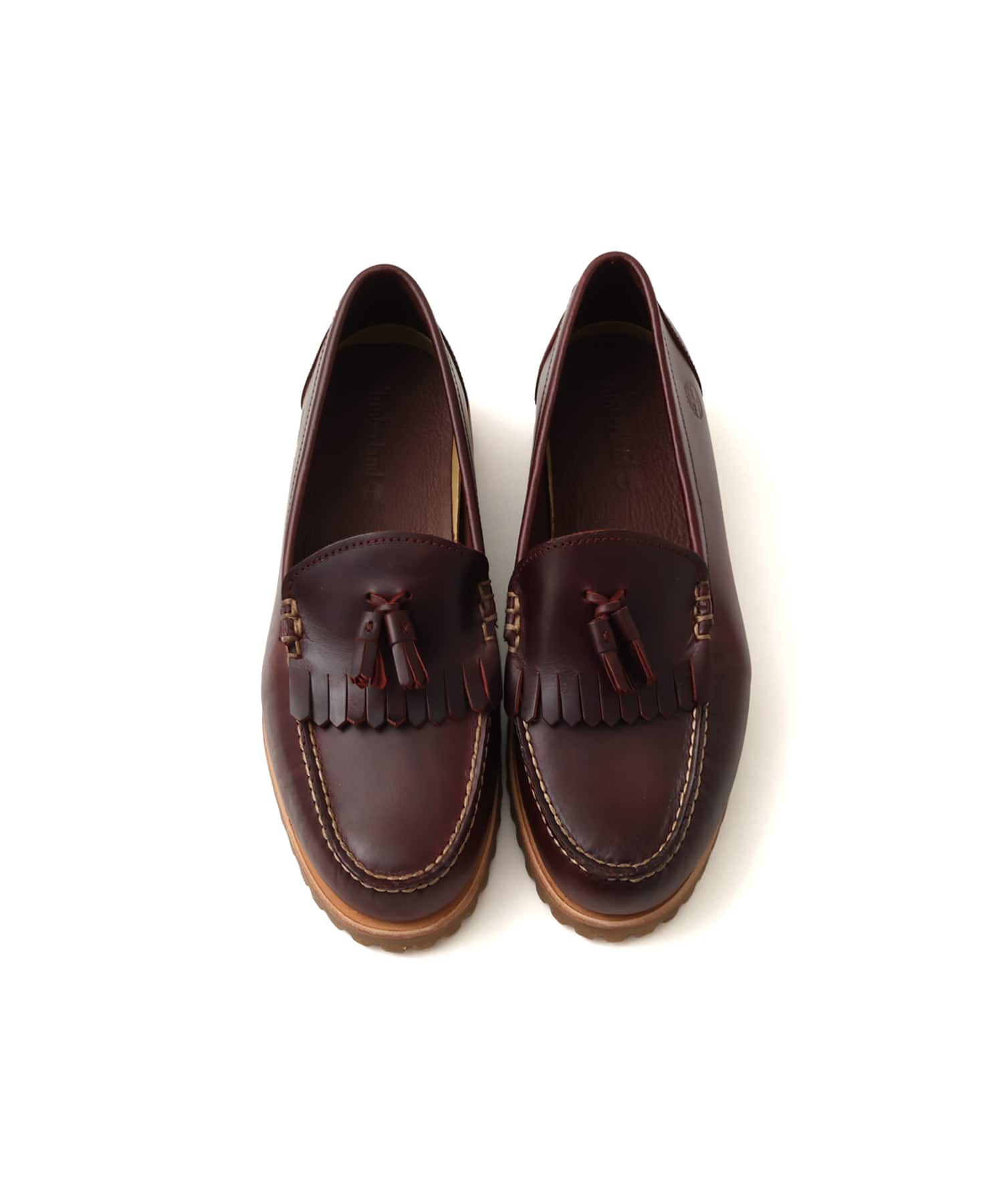 Timberland Premium tassel loafer Burgundyの画像
