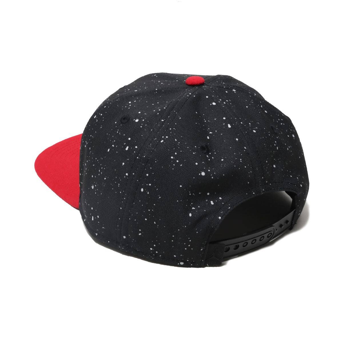 JORDAN BRAND JORDAN PRO AOP SNAPBACK BLACK/GYM RED/GYM RED 18HO-Iの画像