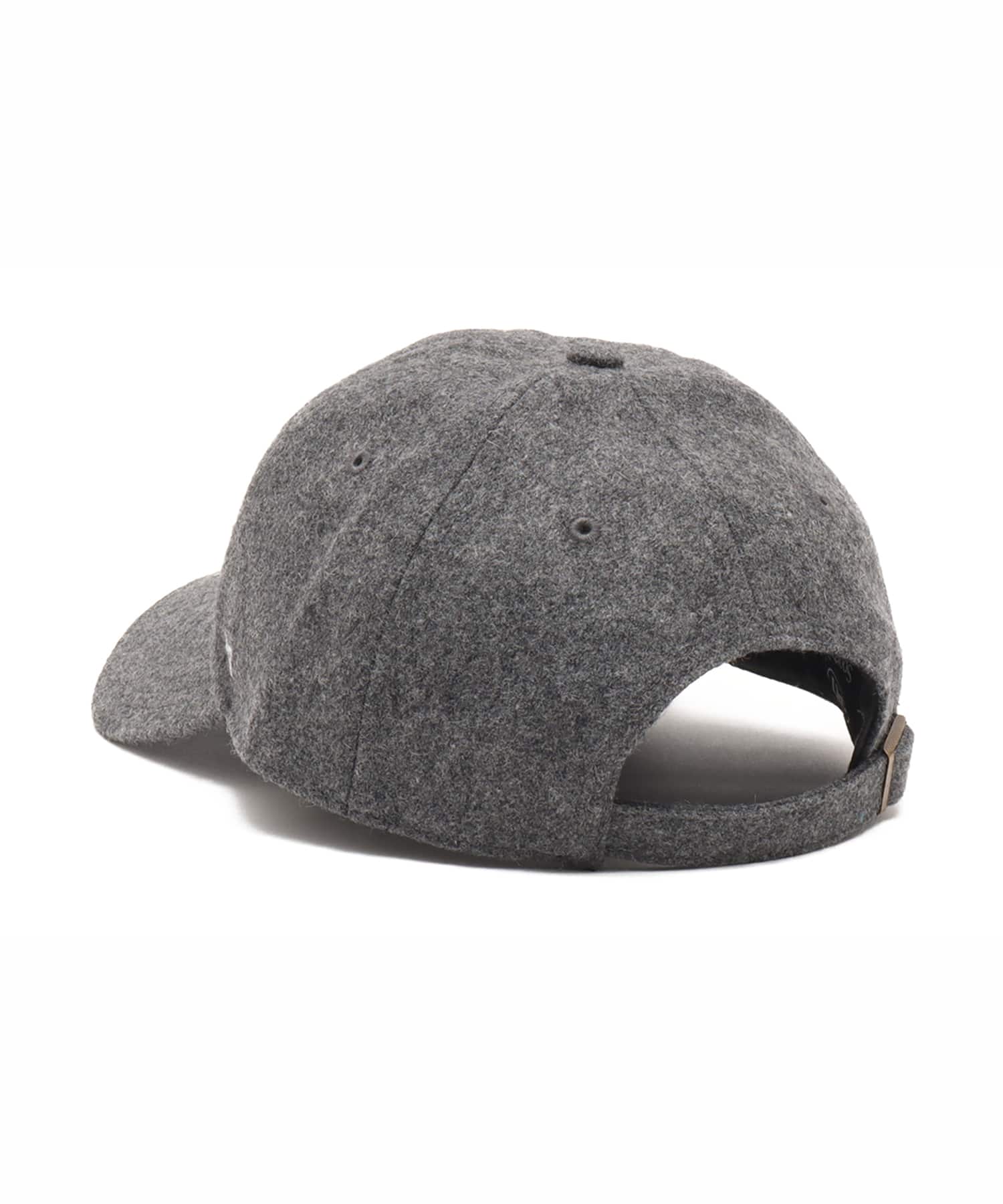 SPORTY＆RICH Yankees Serif Wool Hat Dark Greyの画像