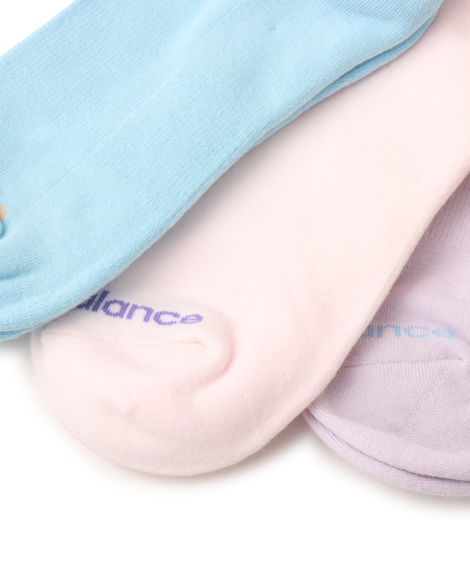 New Balance NB Script Logo Quarter Crew 3 Pack アソートカラー2の画像