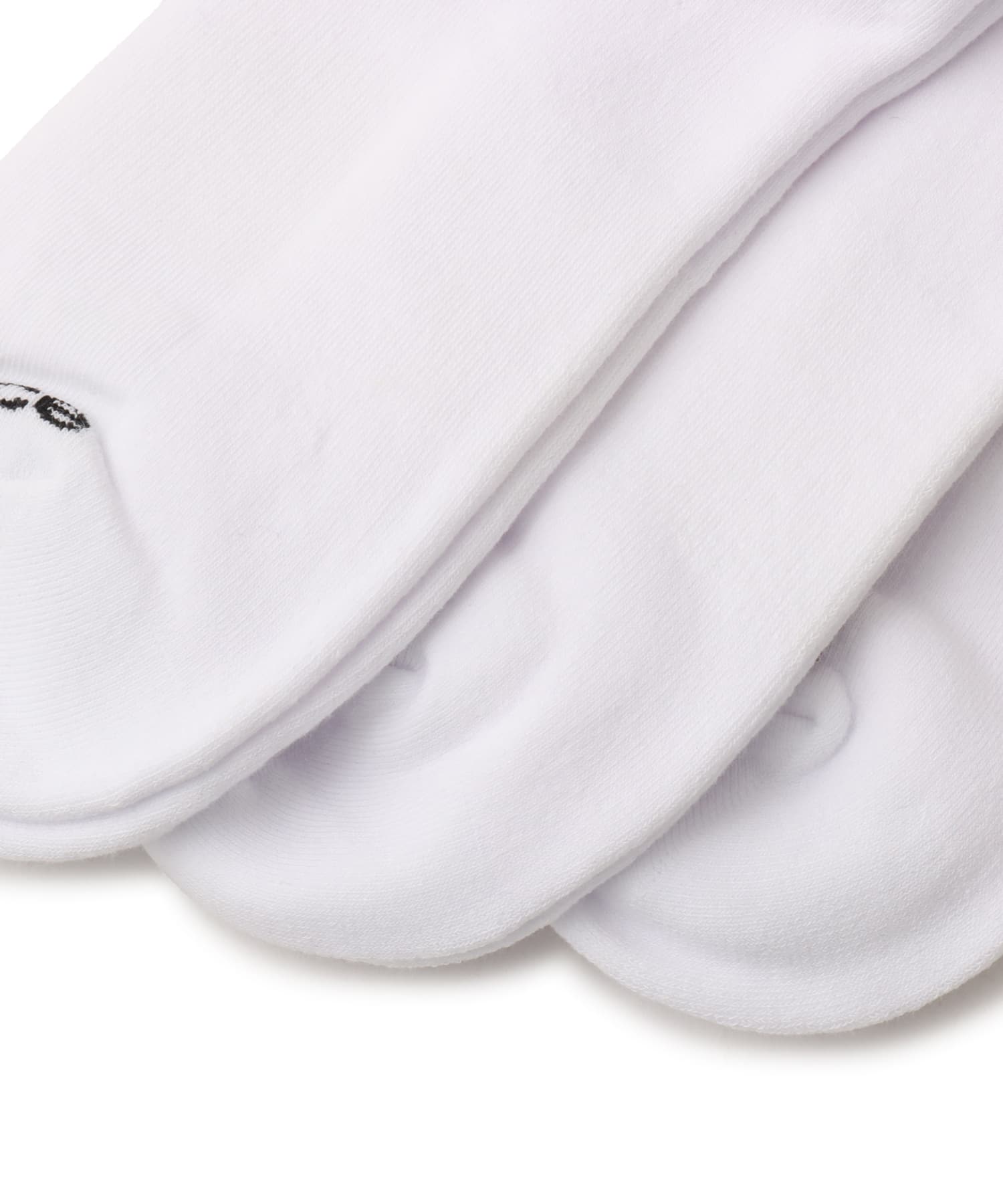 New Balance NB Script Logo Quarter Crew 3 Pack ホワイトの画像