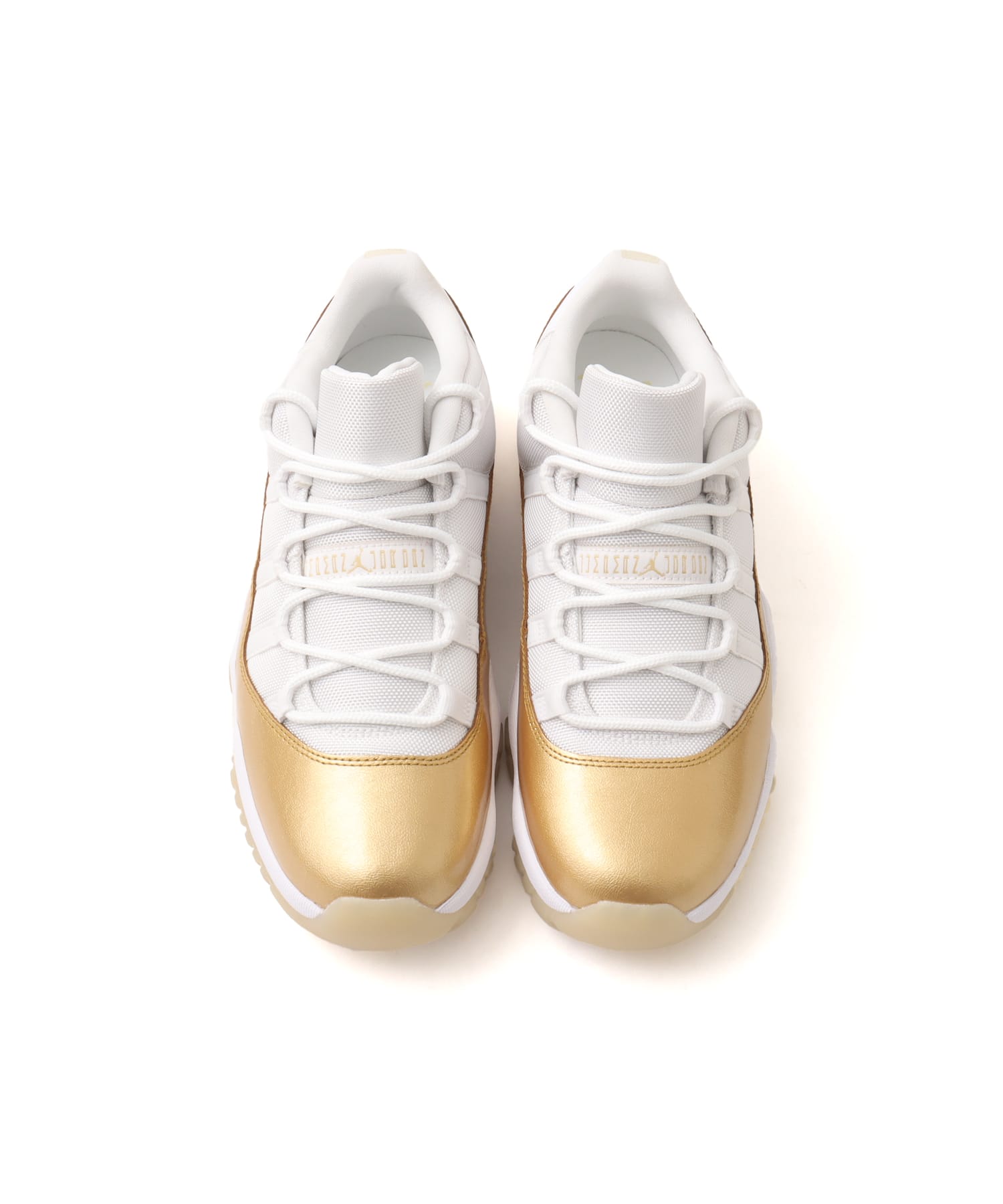 JORDAN BRAND AIR JORDAN 11 RETRO LOW WHITE/METALLIC GOLD-TEAM GOLDの画像