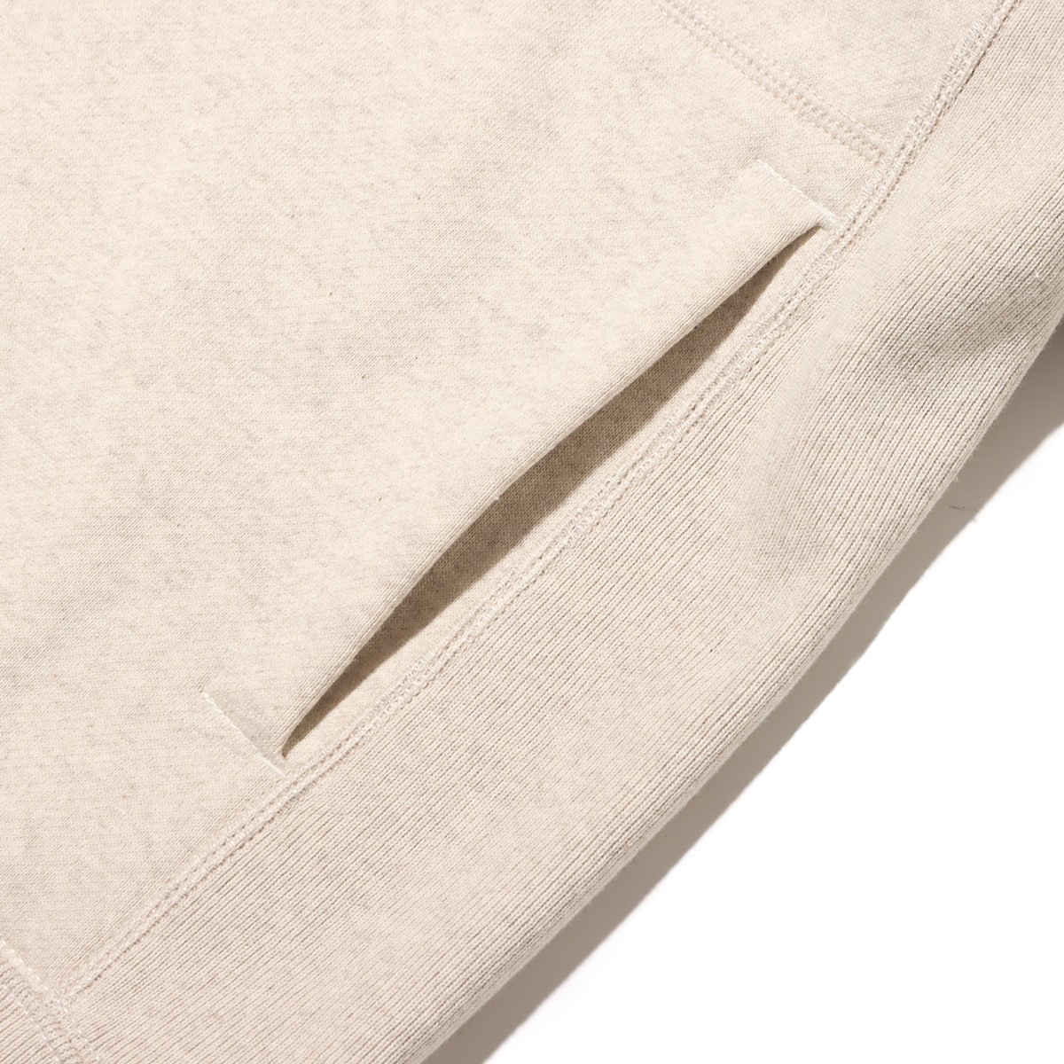 New Balance 1000 SWEAT FULLZIP HOODIE REGULAR FIT オートミール 23FA-Iの画像