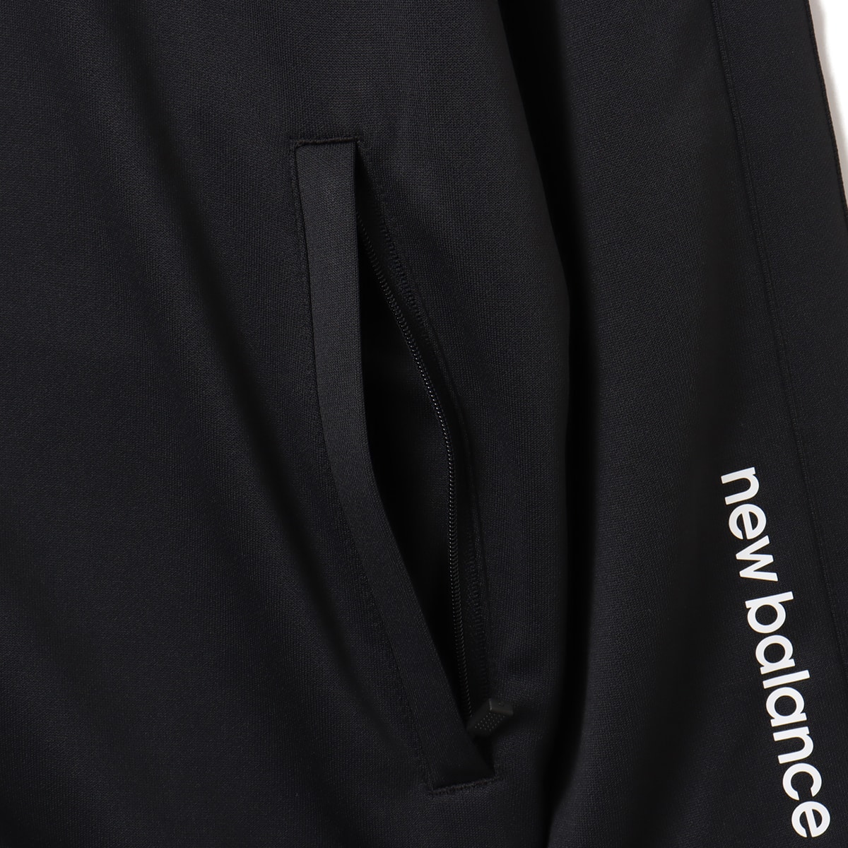 New Balance Knit Track Jacket ブラックの画像