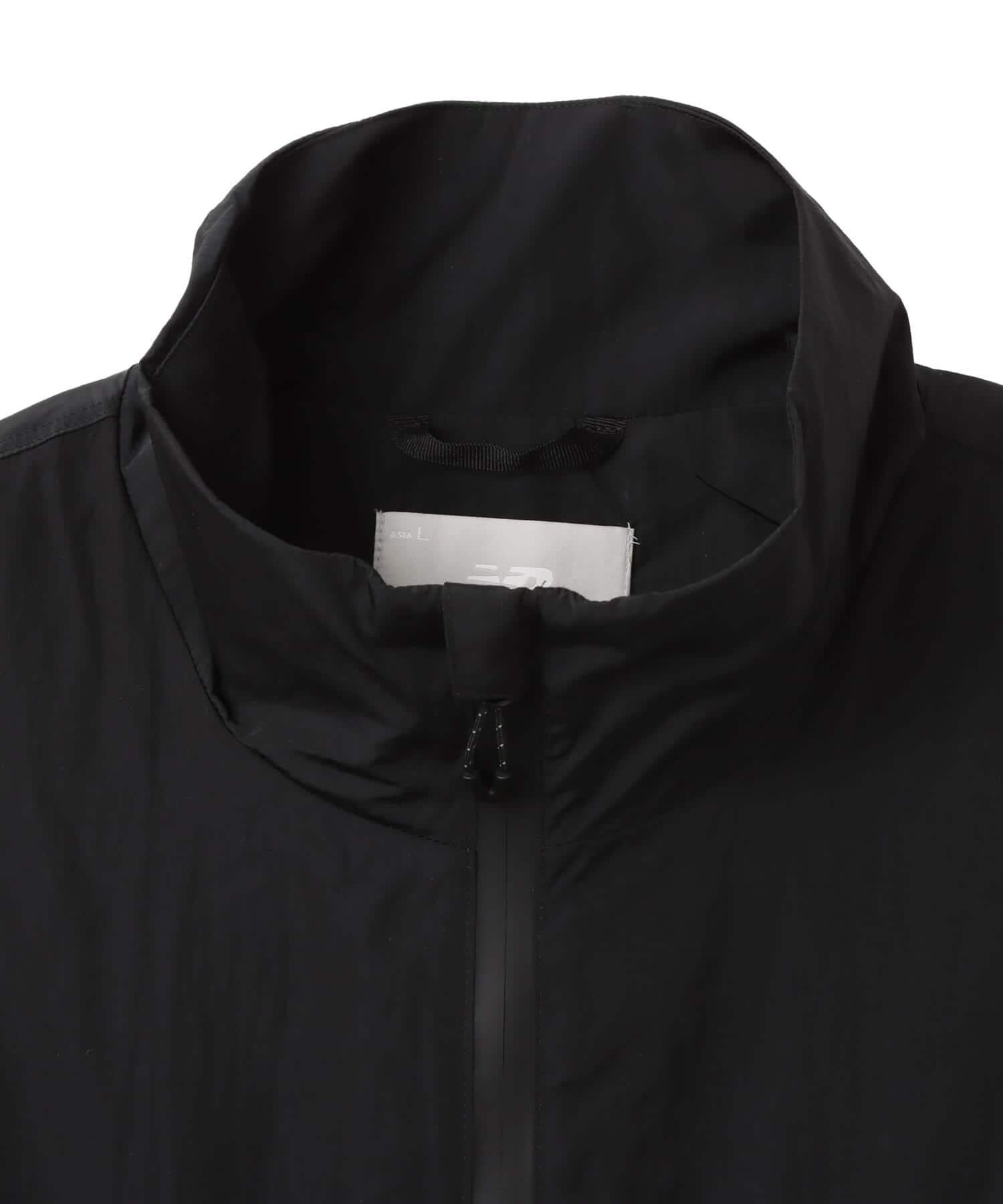 New Balance NB GREY FULL ZIP JACKET ブラックの画像