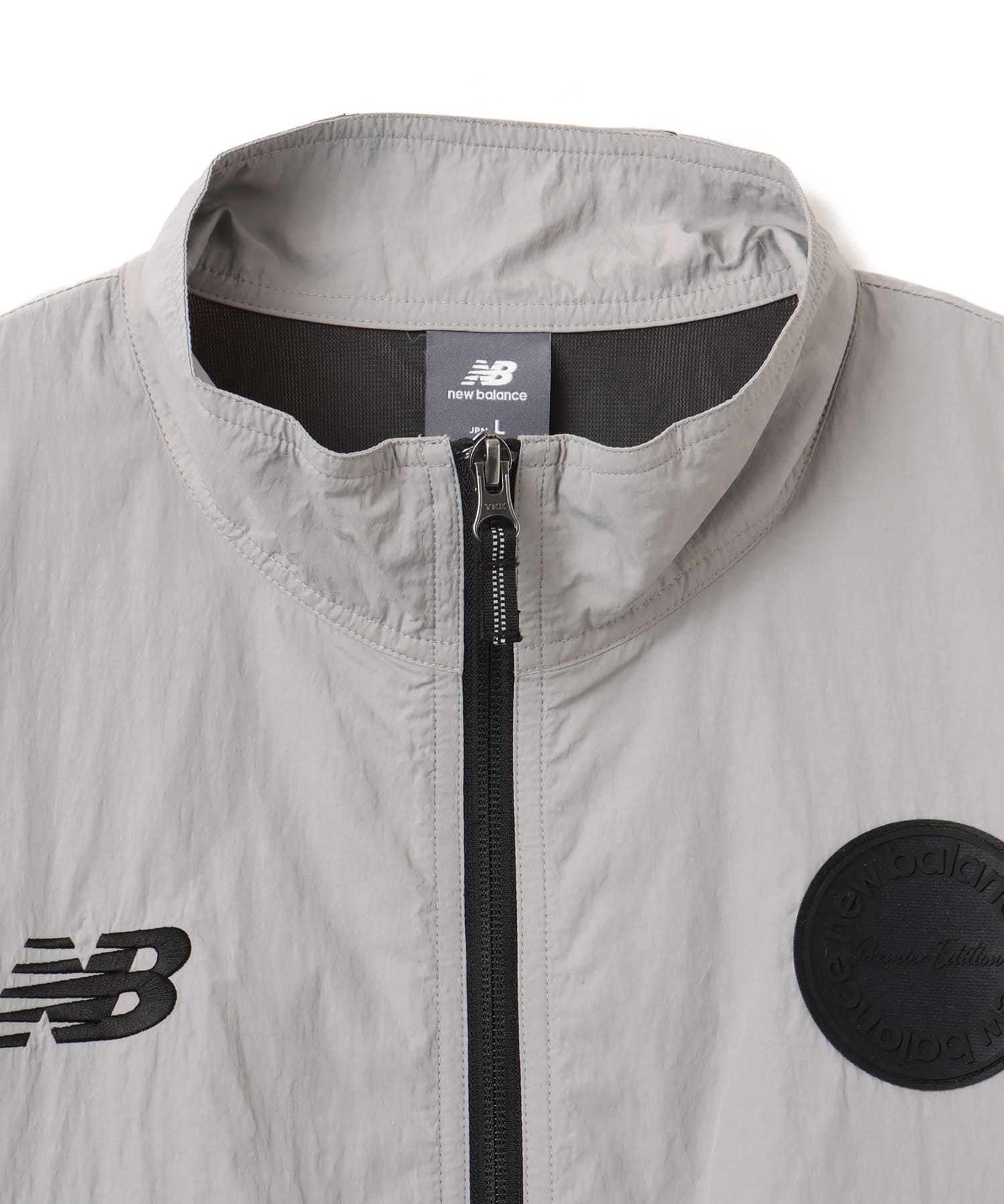 New Balance WIND JACKET アスレチックグレーの画像
