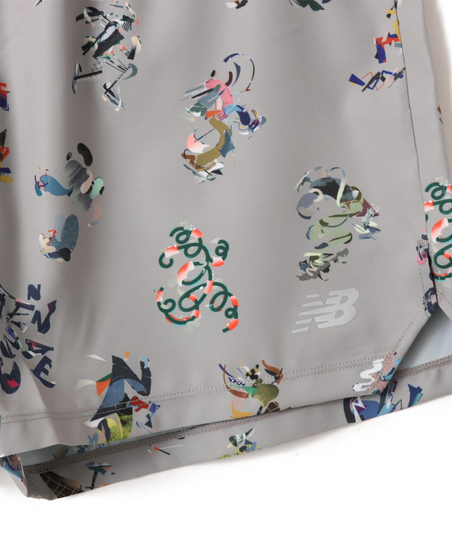 New Balance x GCP Run Short 5 AOP BEIGEの画像