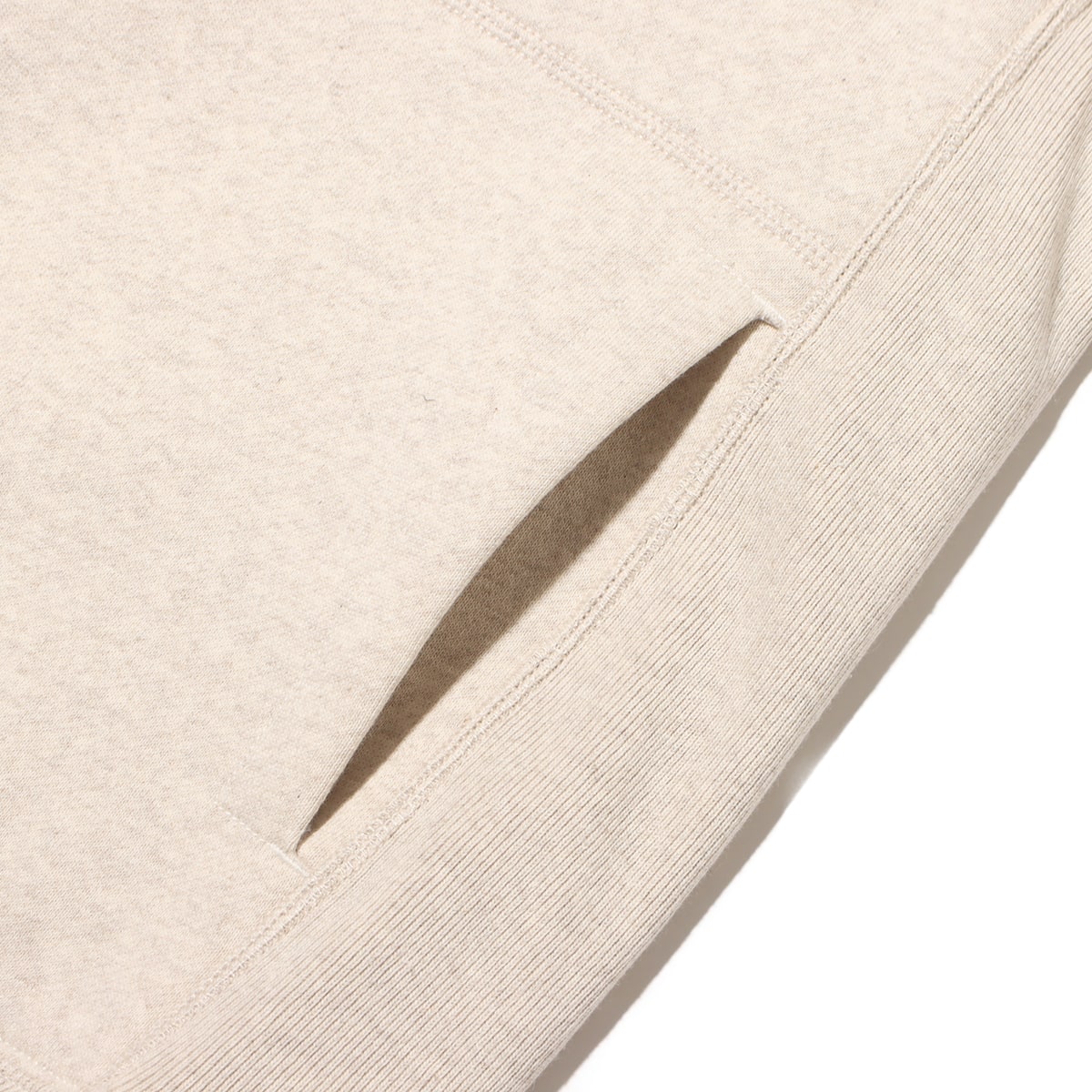 New Balance 1000 SWEAT FULLOVER HOODIE REGULAR FIT オートミール 23FA-Iの画像