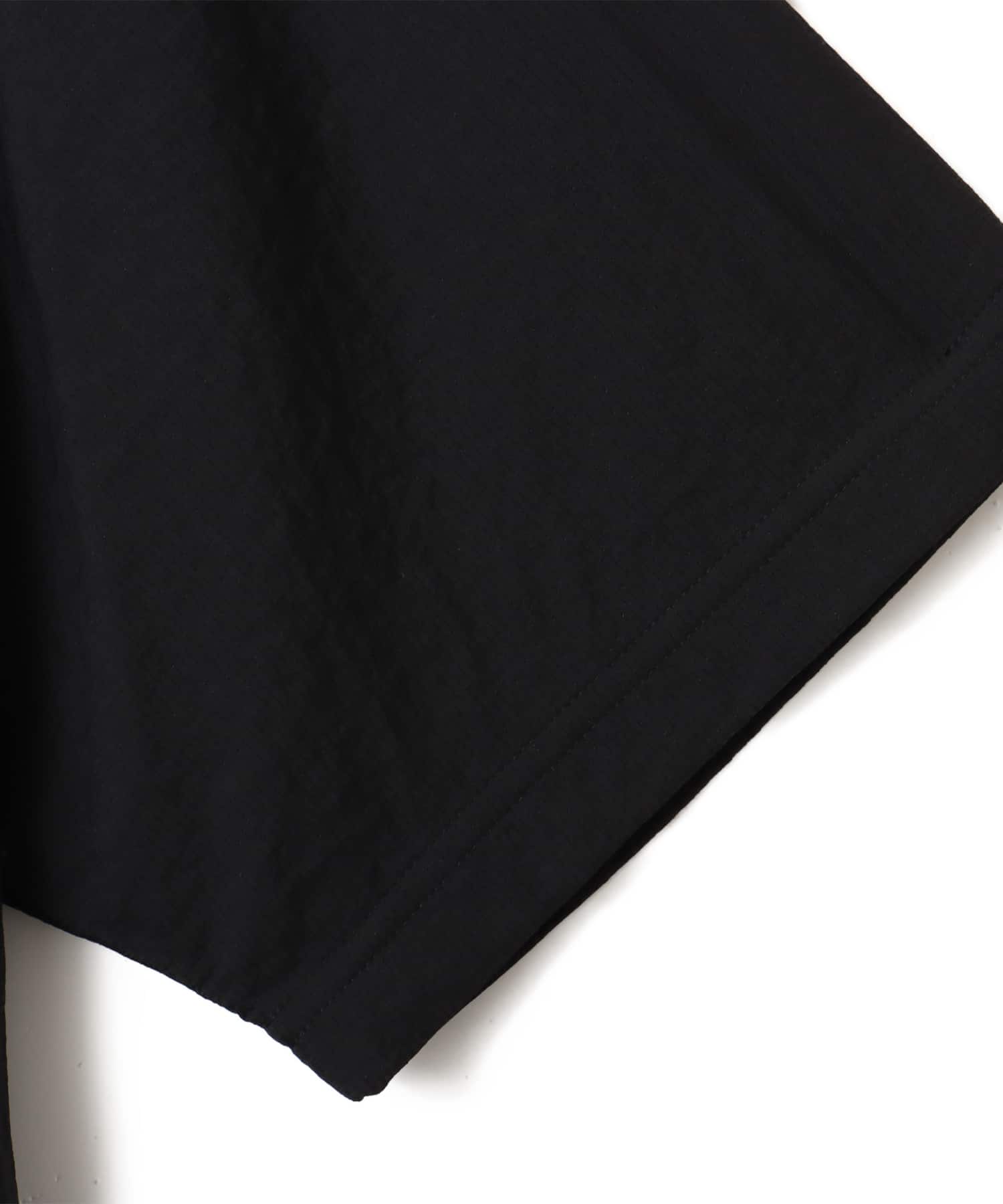 New Balance NB GREY WOVEN T SHIRTS ブラックの画像