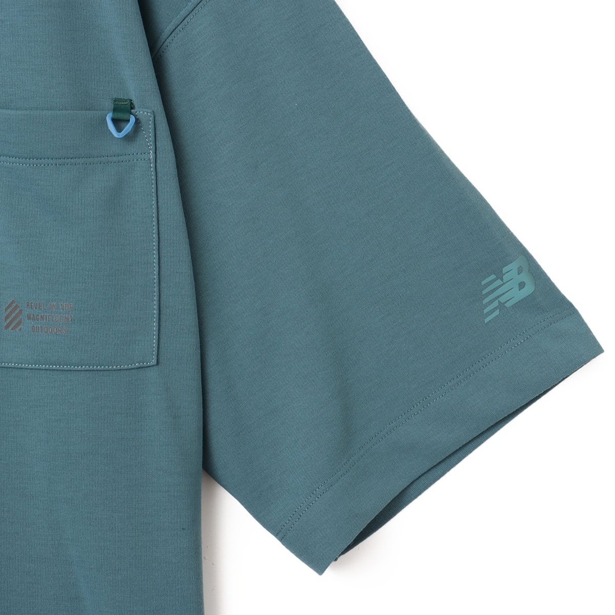 New Balance Oversized S/S Base T Shirt ニュースプルースの画像