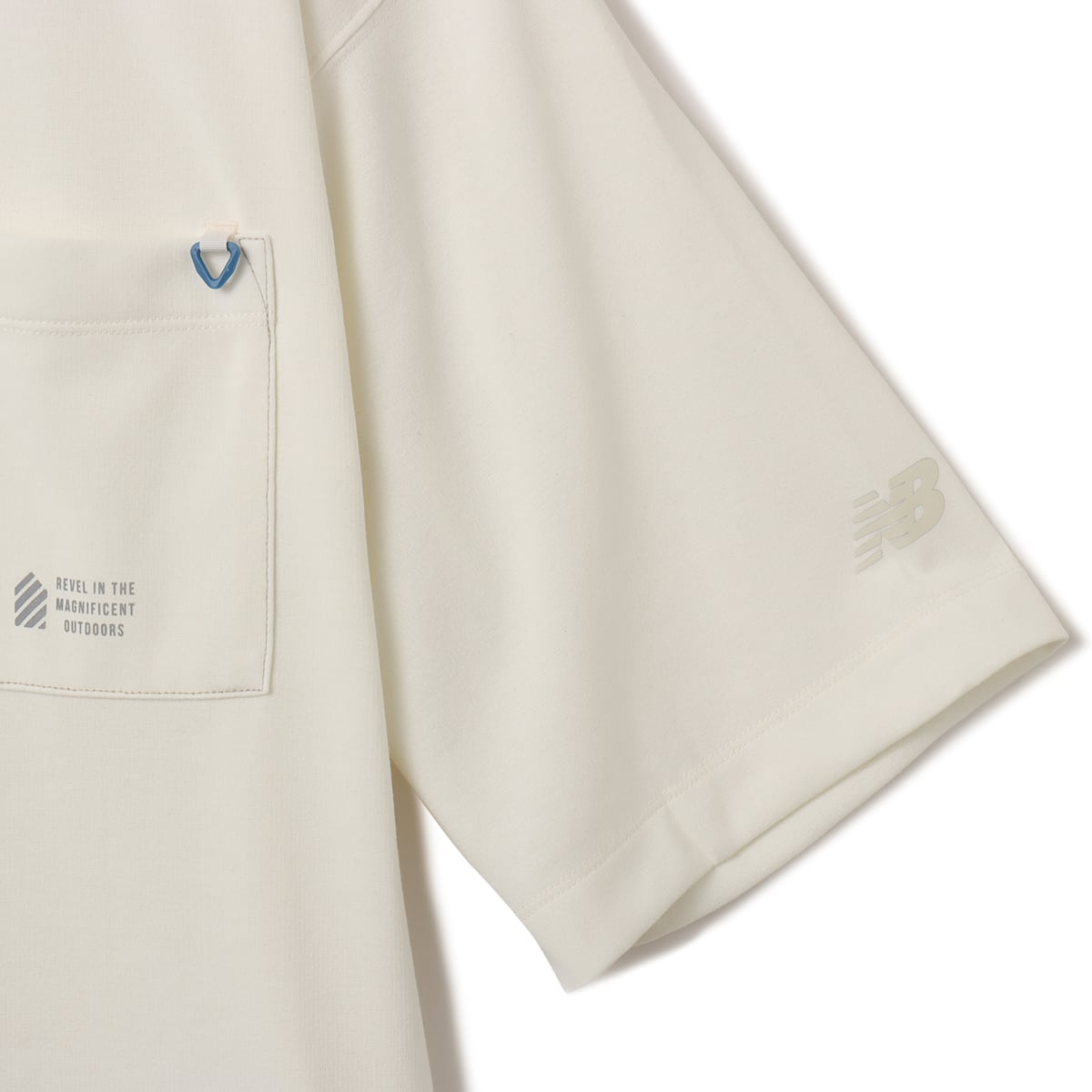 New Balance Oversized S/S Base T Shirt シーソルトの画像