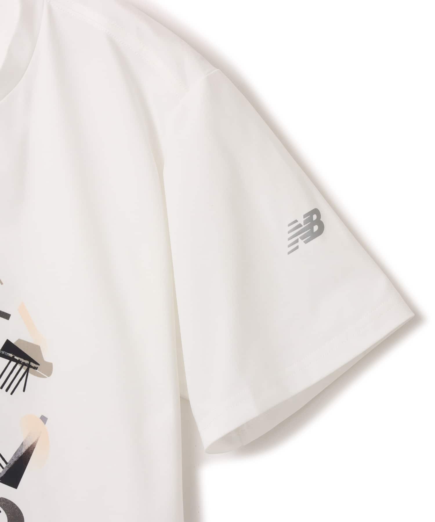 New Balance x GCP Run Graphic T-Shirt WHITEの画像