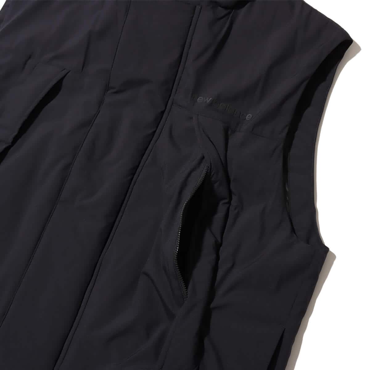 New Balance MET24 Padded Vest ブラック の画像