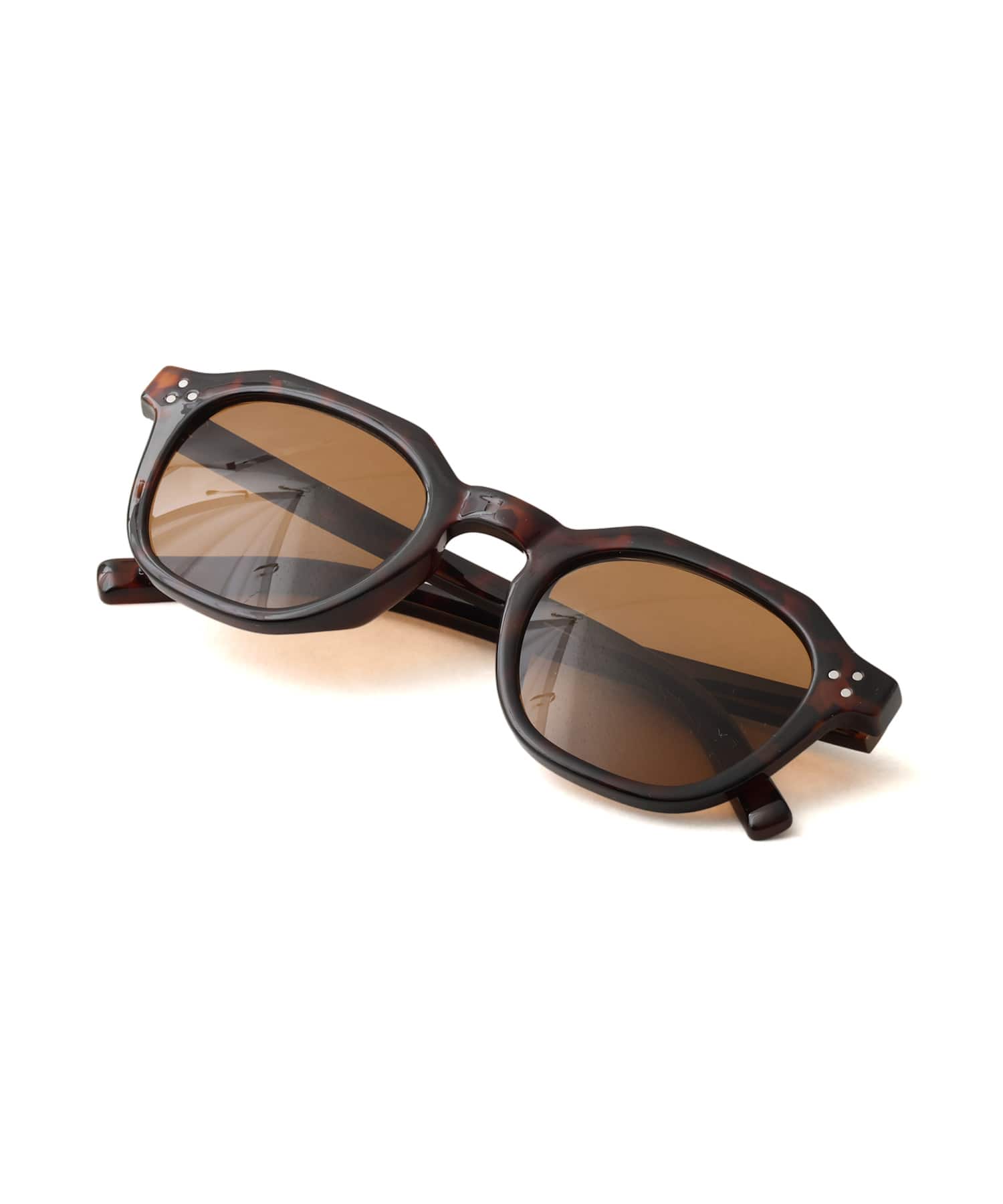 atmos pink Basic Frame Sunglasses BROWNの画像