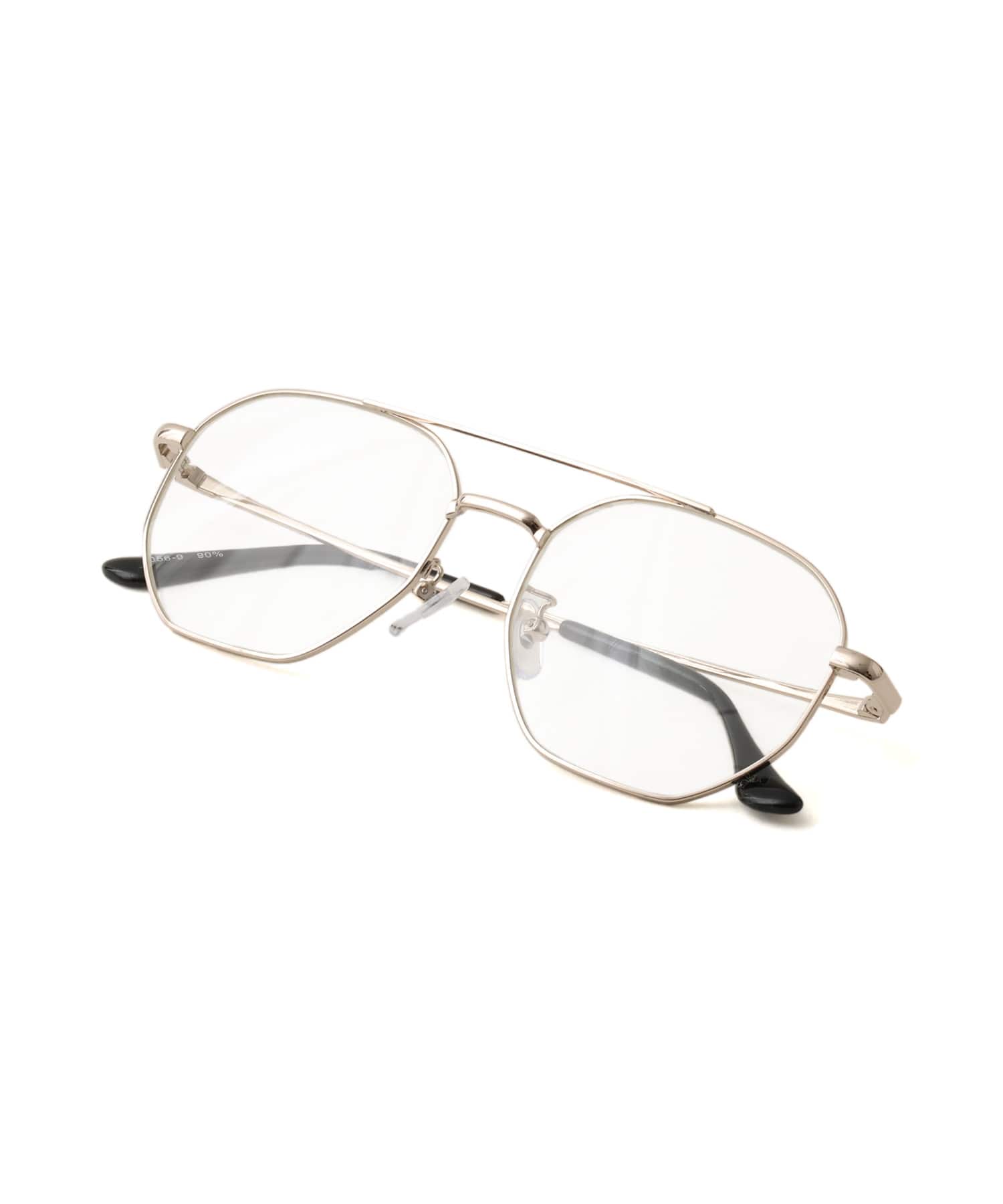 atmos pink Metalic Frame Glasses GOLDの画像