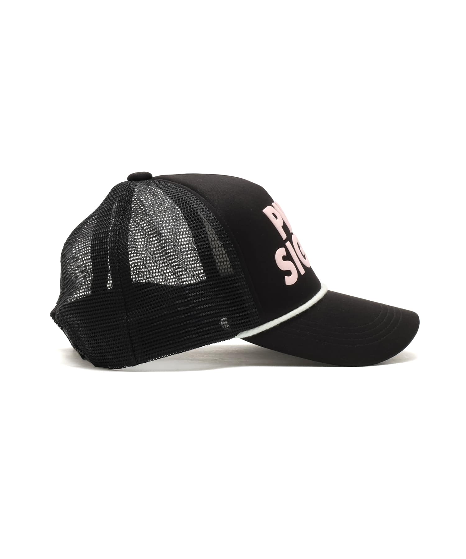 atmos pink SIGNAL Logo Cap BLACKの画像