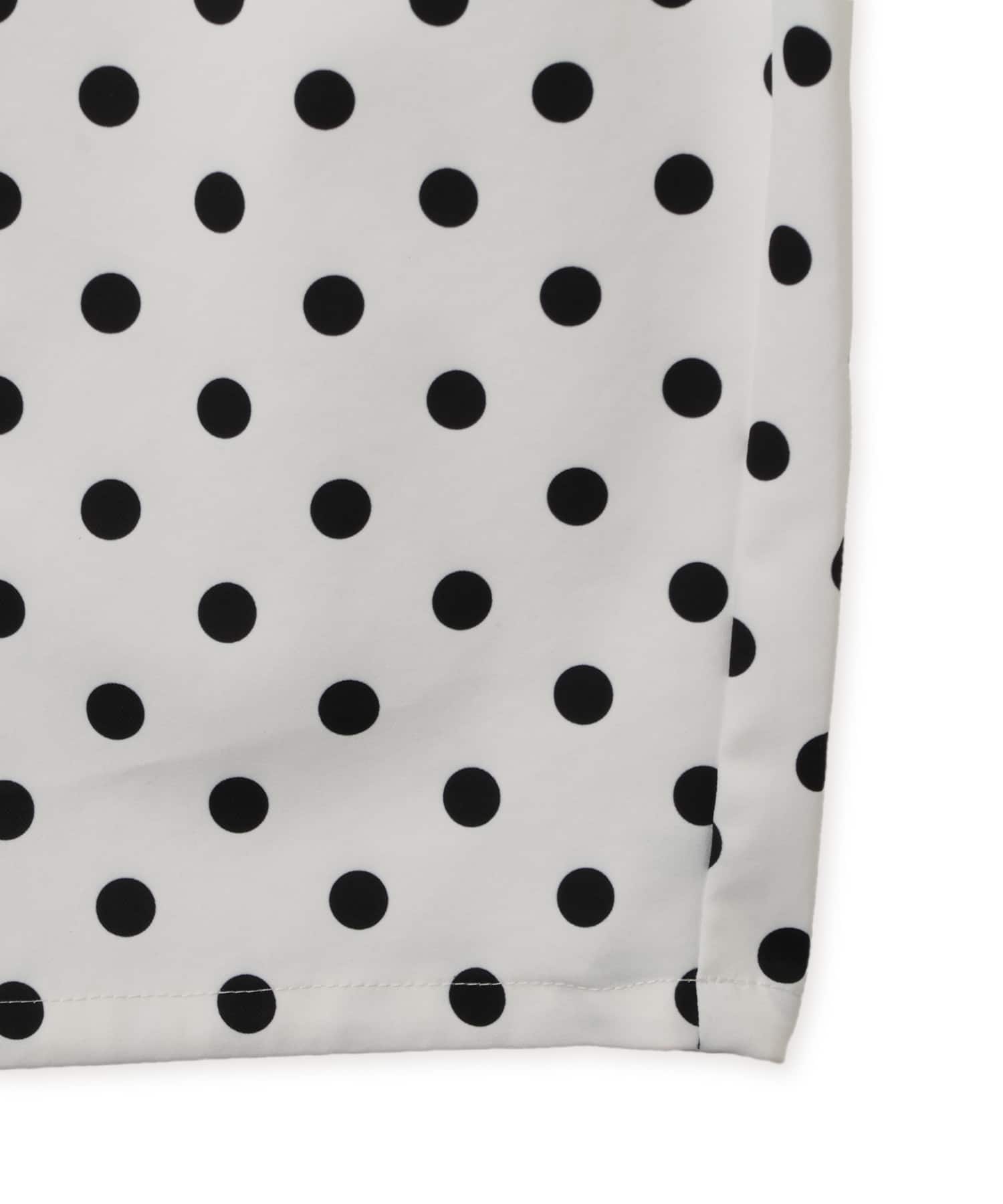 atmos pink Dot Wide Pants WHITEの画像