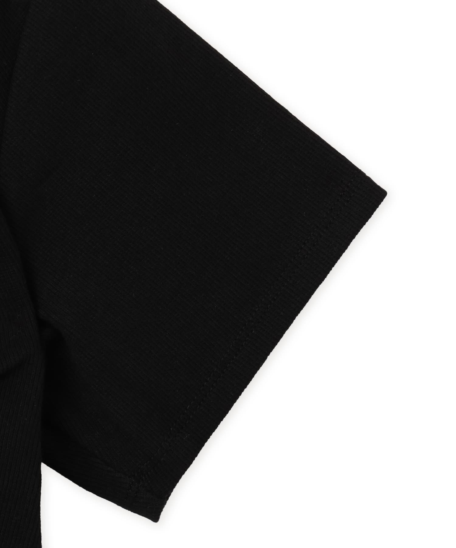 atmos pink Front Gather Tops BLACKの画像