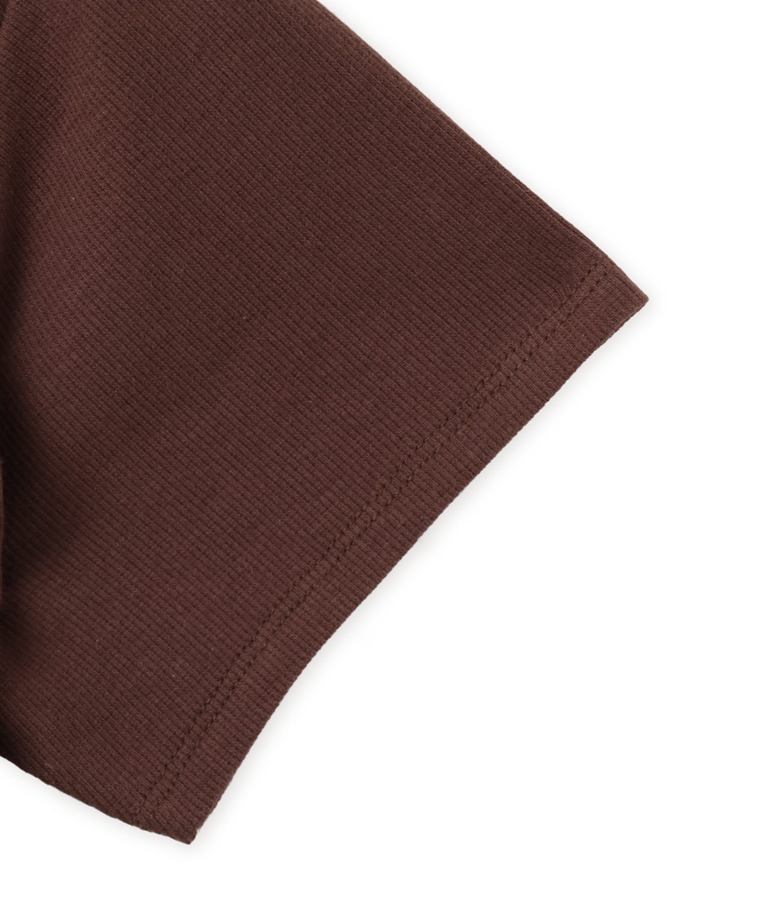 atmos pink Front Gather Tops BROWNの画像